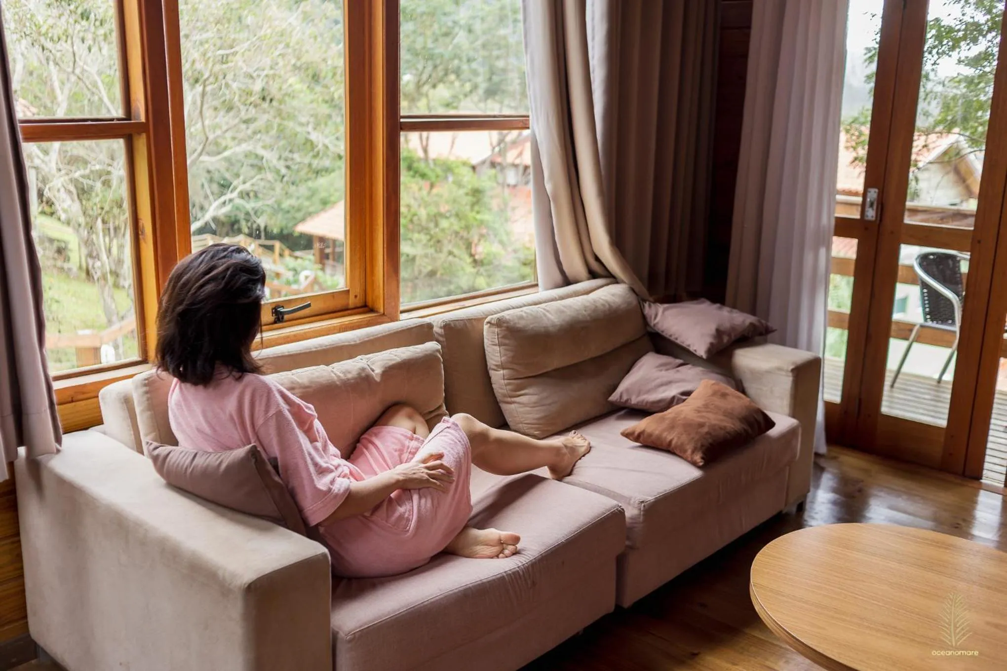Living room in Eco Hotel Oceanomare