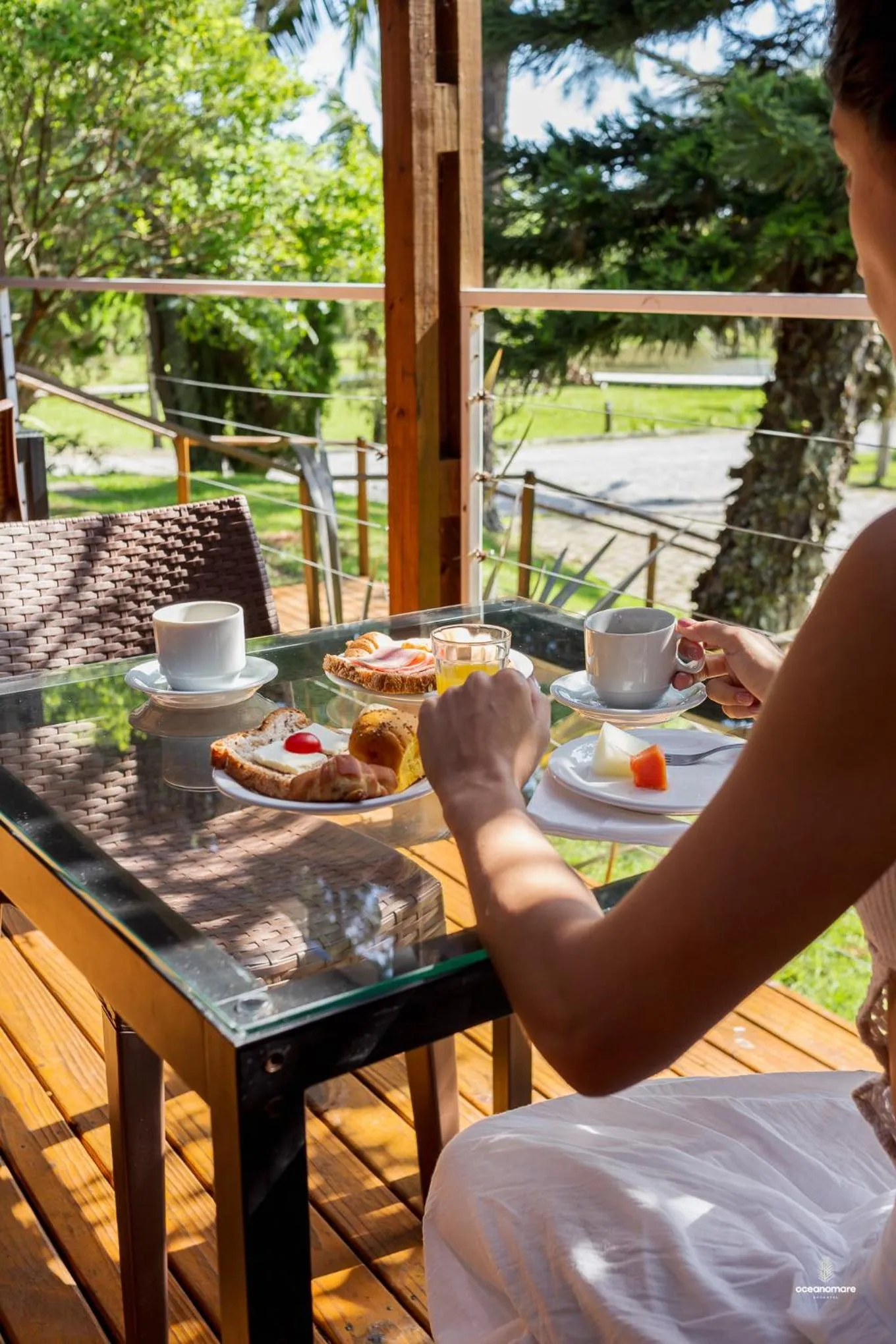 Breakfast in Eco Hotel Oceanomare