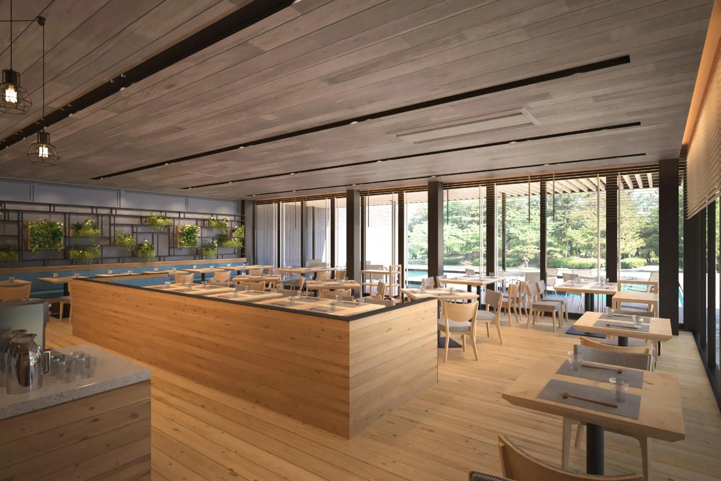 Restaurant/places to eat in Solest Takachiho Hotel