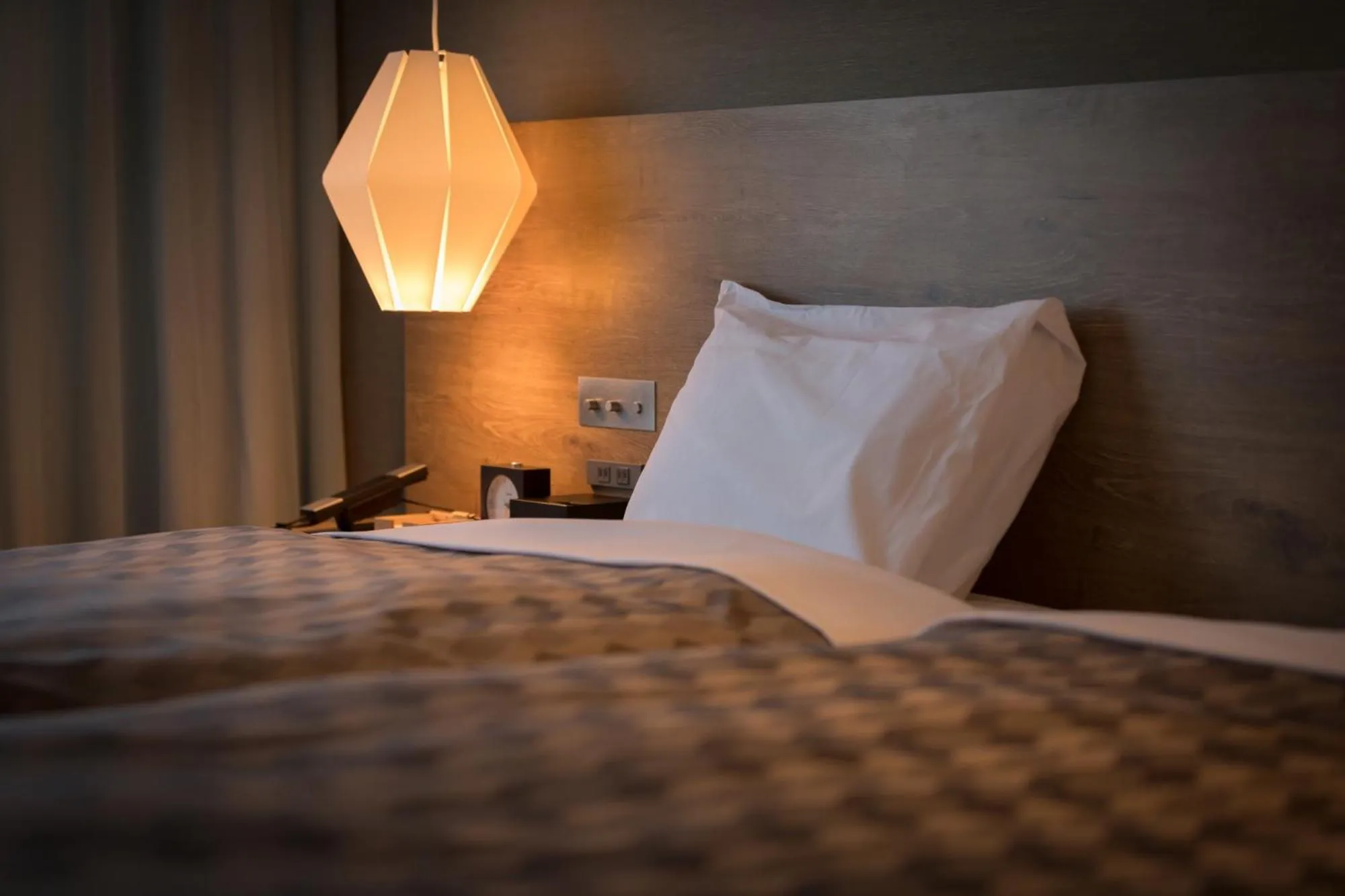 Bed in Solest Takachiho Hotel