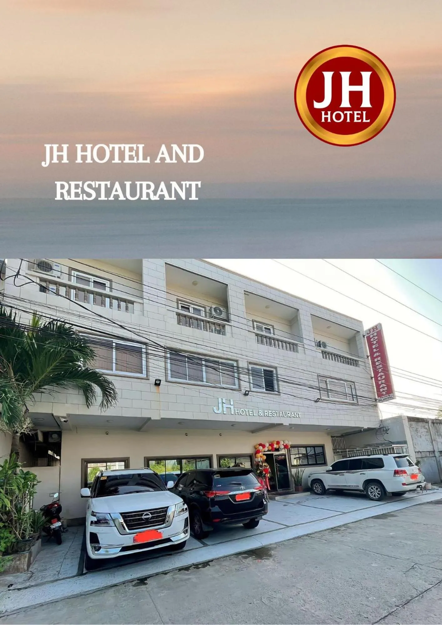 Property building in Jun and Helen Hotel and Restaurant
