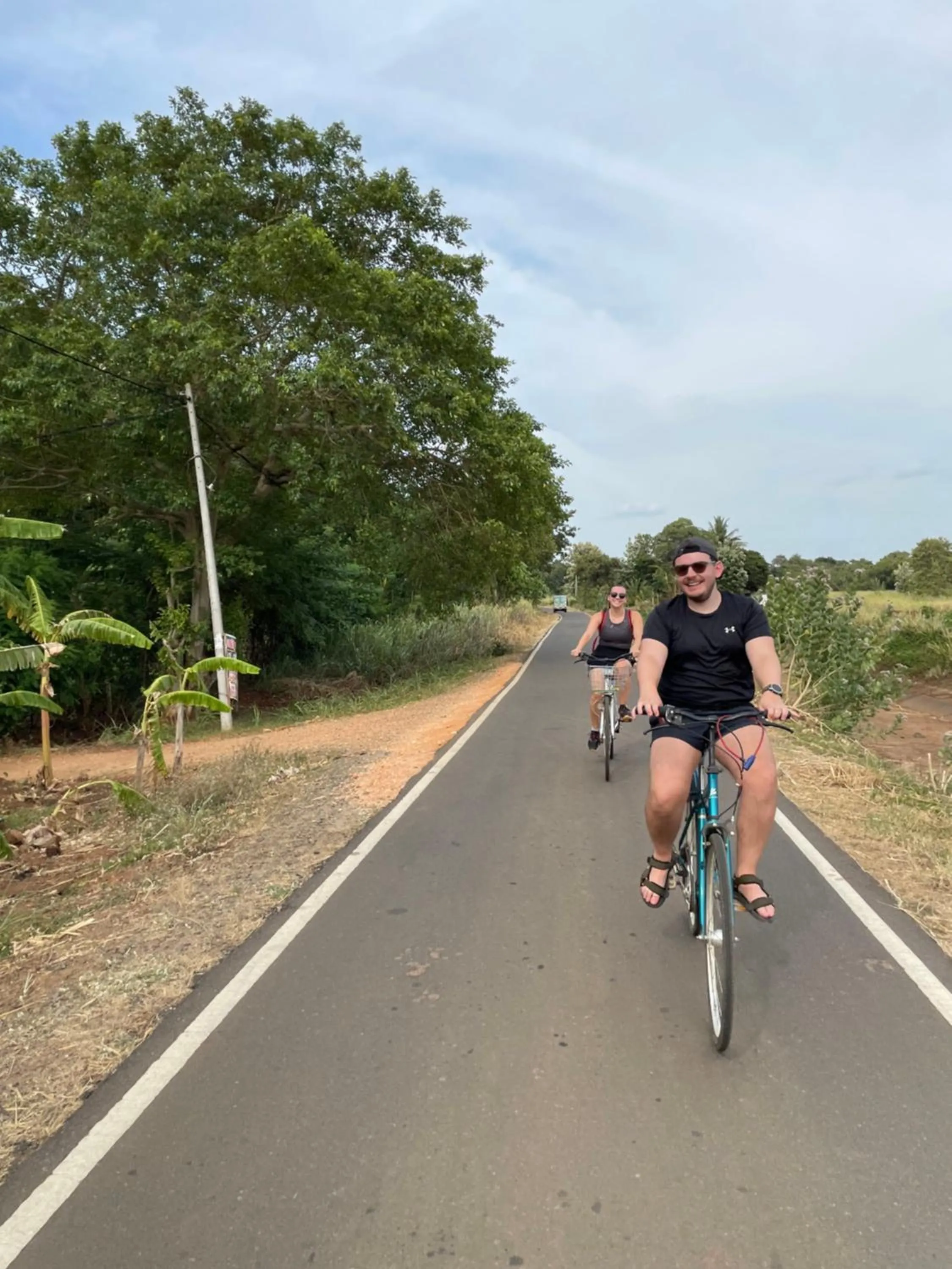 Cycling in Sigiri Shen Residence