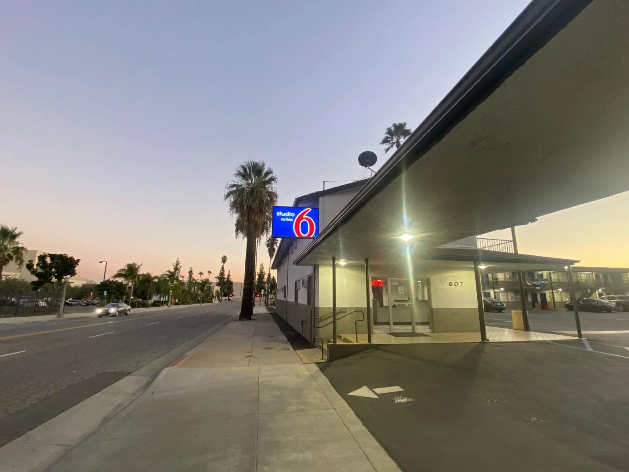 Property building in Studio 6 Suites San Bernardino, CA