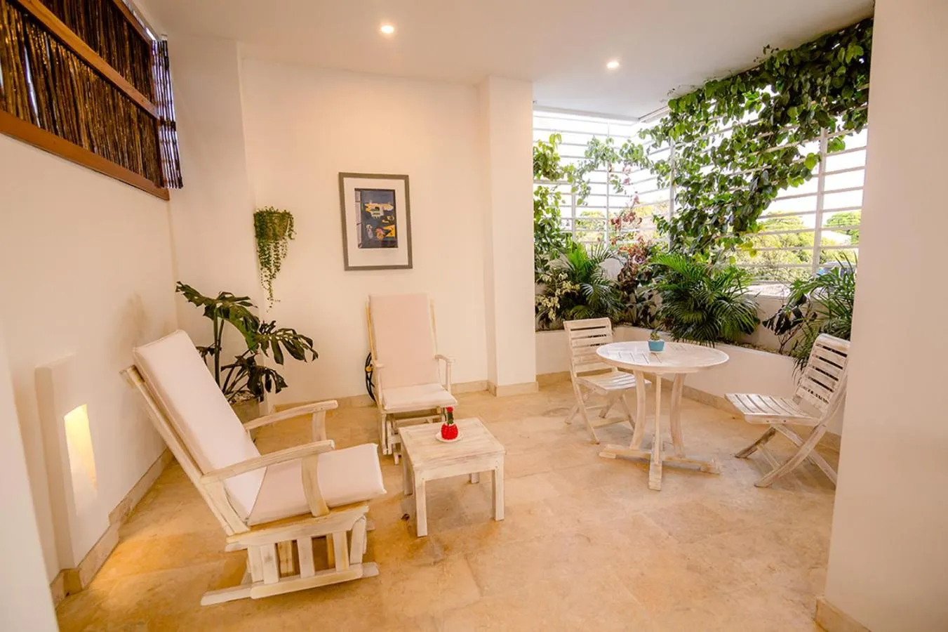 Balcony/Terrace in El Cactus Luxury Apartments in Historic Center