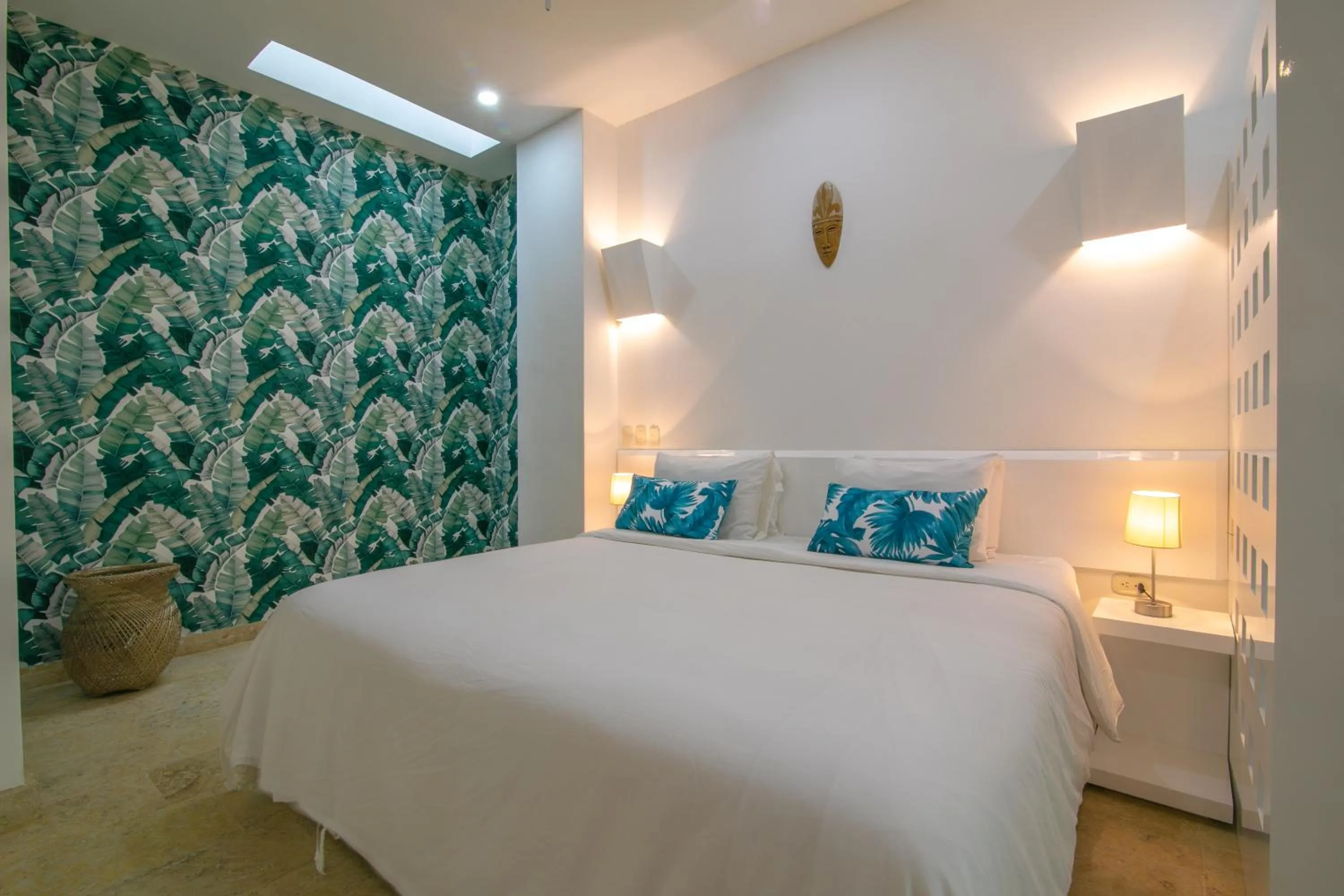 Bedroom, Bed in El Cactus Luxury Apartments in Historic Center