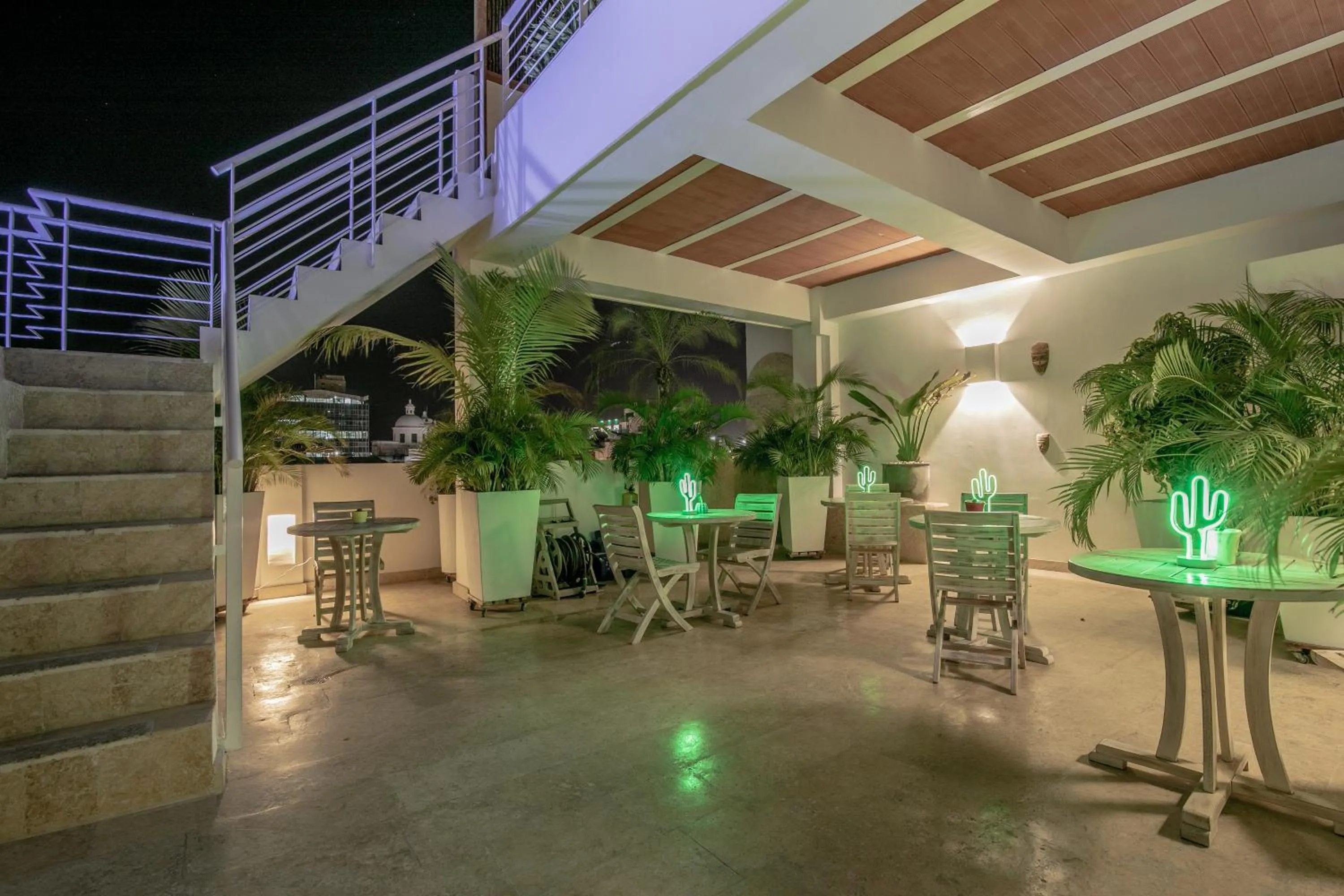 Property building in El Cactus Luxury Apartments in Historic Center