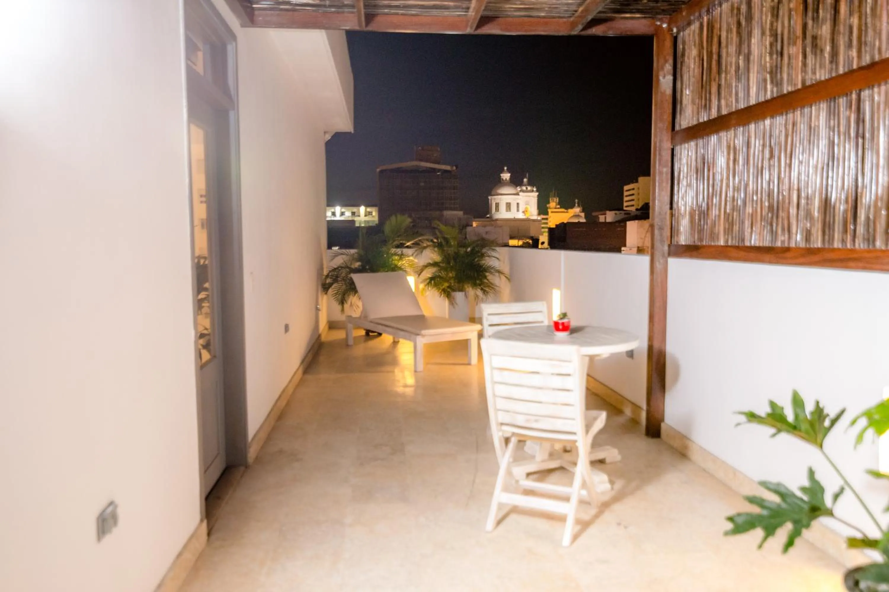 Balcony/Terrace in El Cactus Luxury Apartments in Historic Center