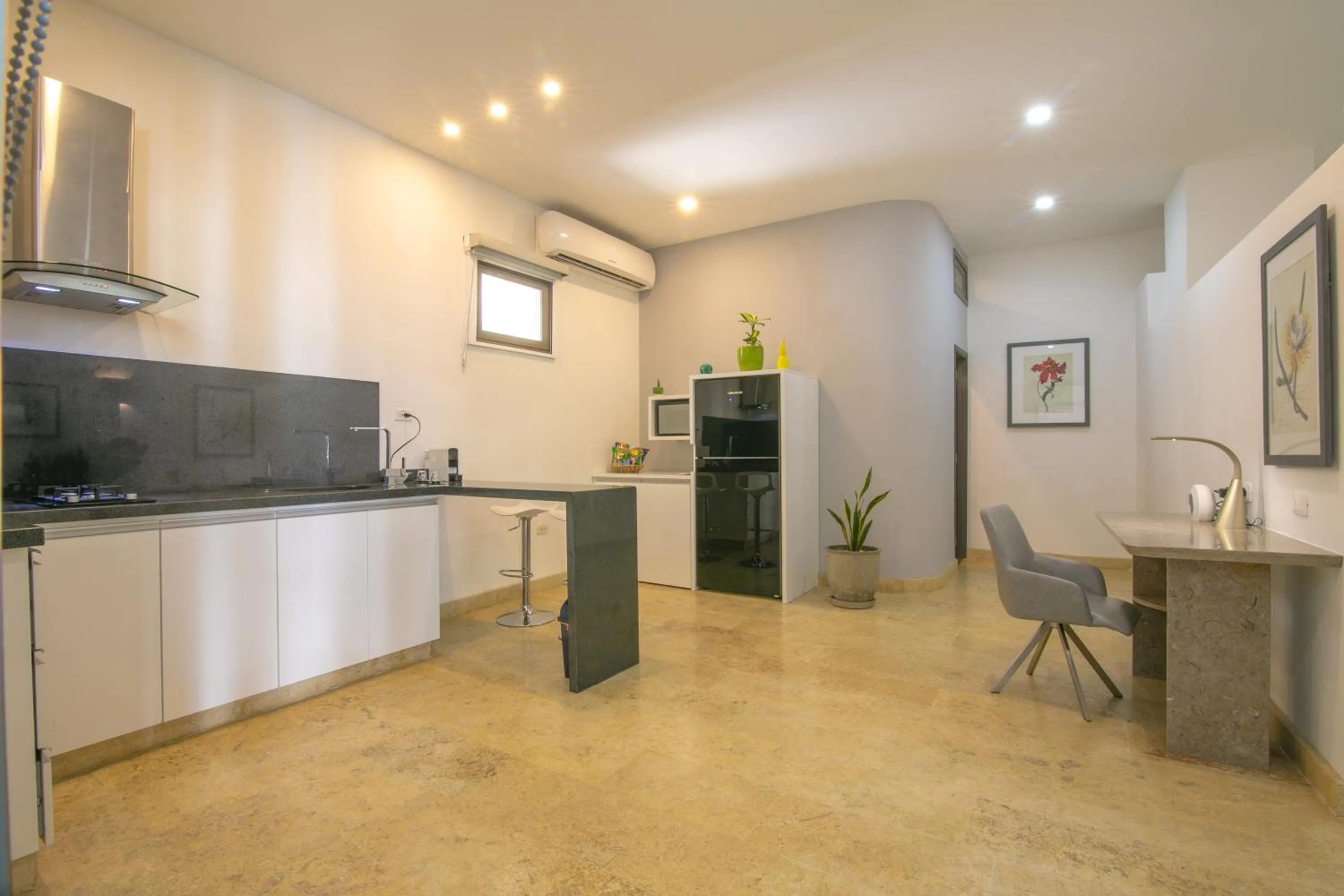 Kitchen or kitchenette in El Cactus Luxury Apartments in Historic Center