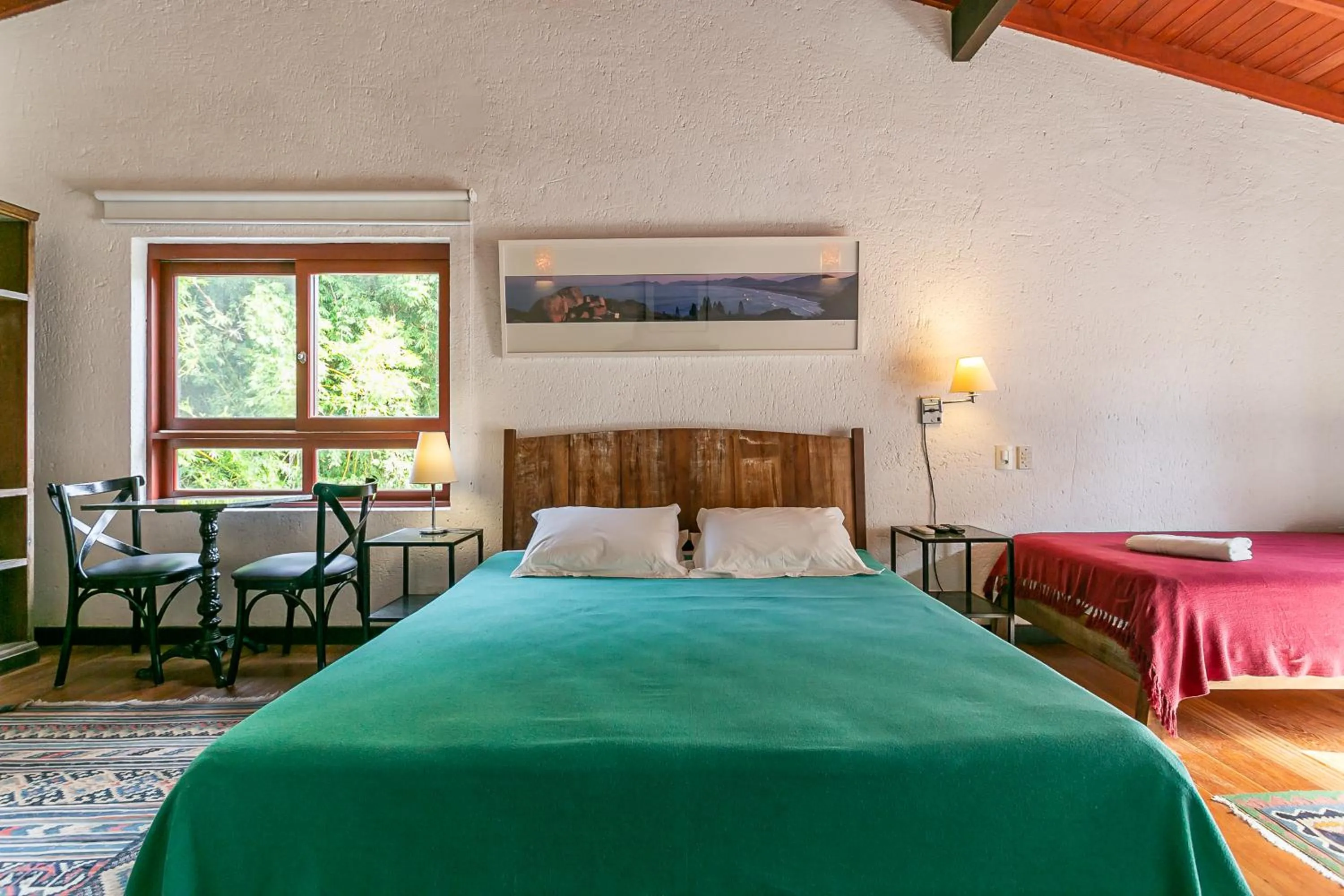 Bed in Pousada Casa da Lagoa