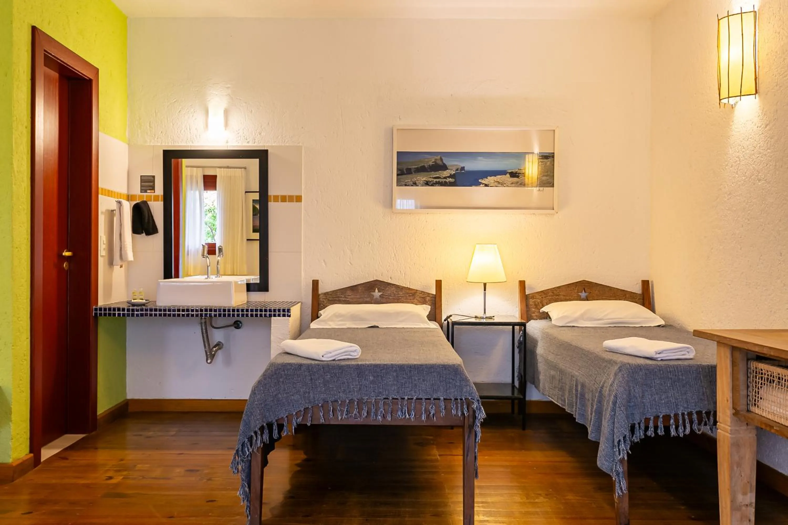 Bed in Pousada Casa da Lagoa