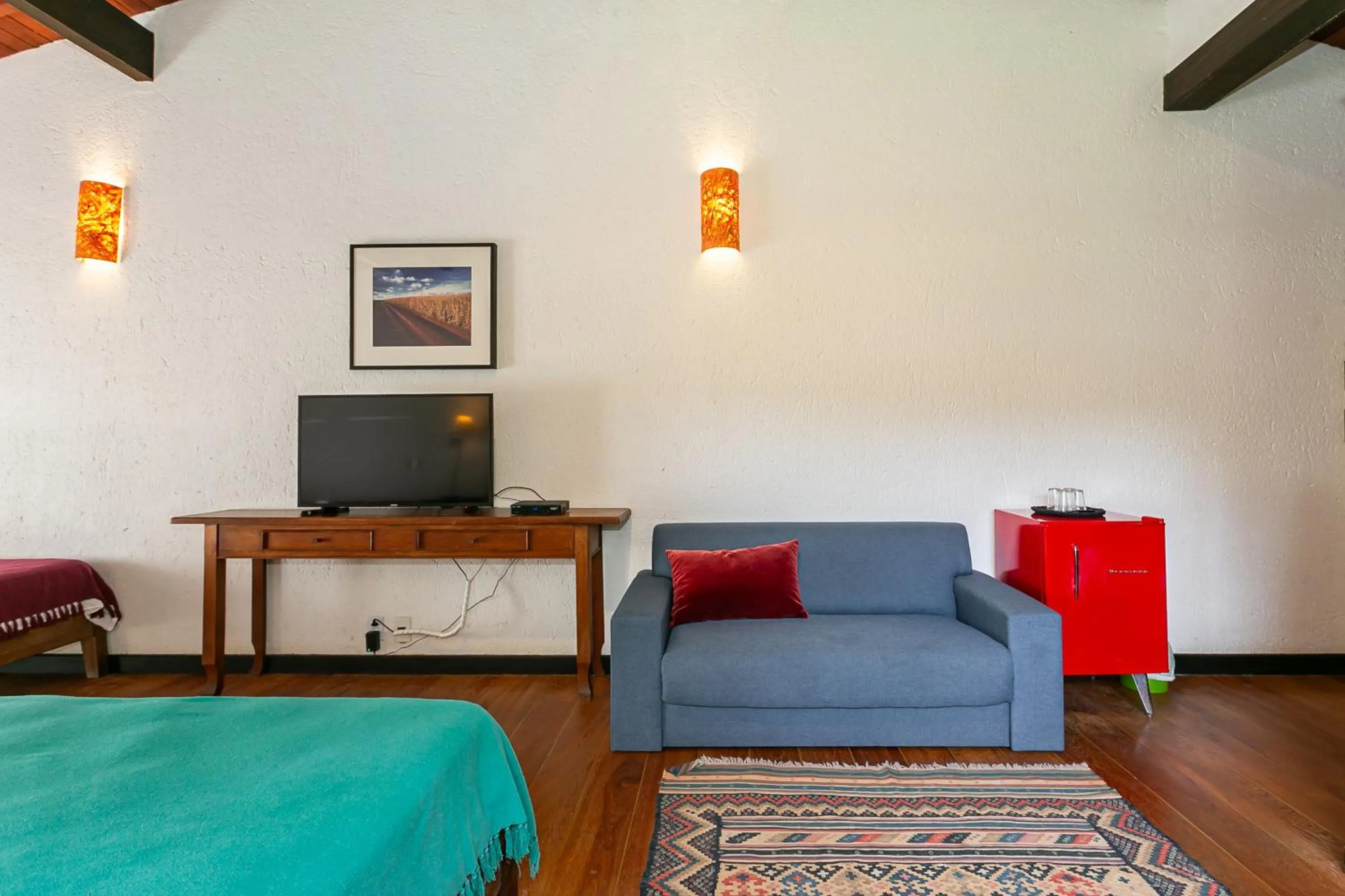 Photo of the whole room, Bed in Pousada Casa da Lagoa