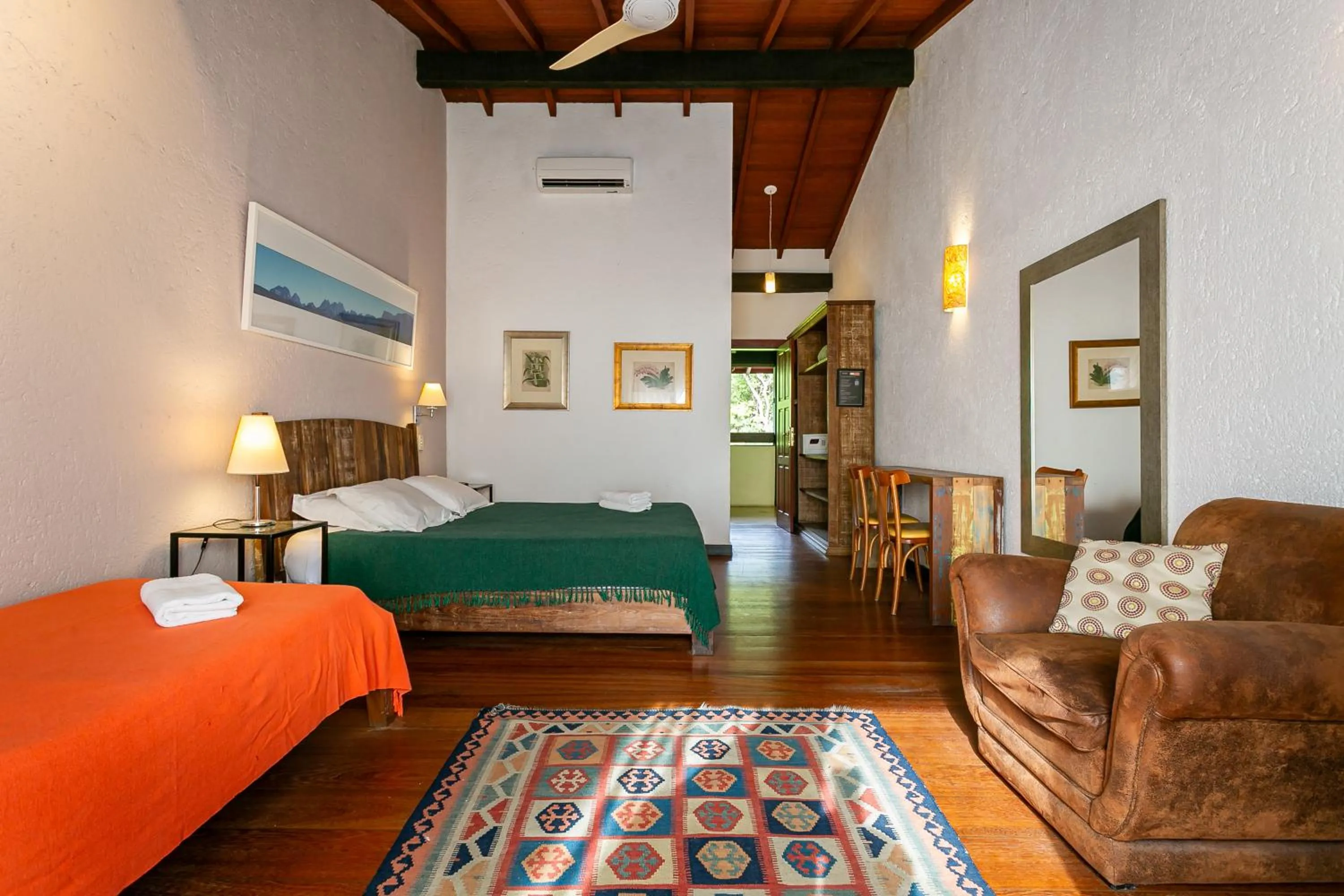 Bed in Pousada Casa da Lagoa