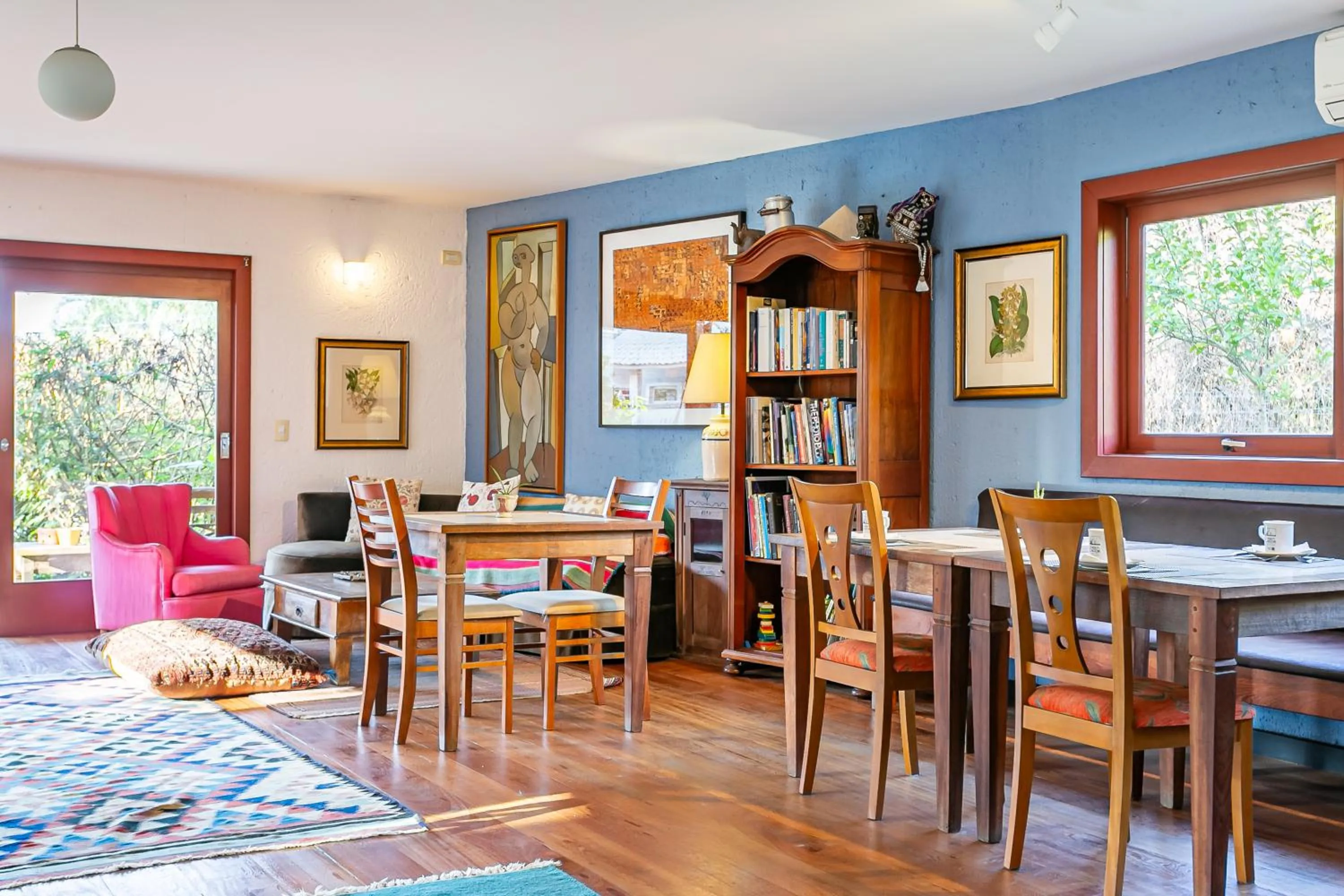 Living room in Pousada Casa da Lagoa