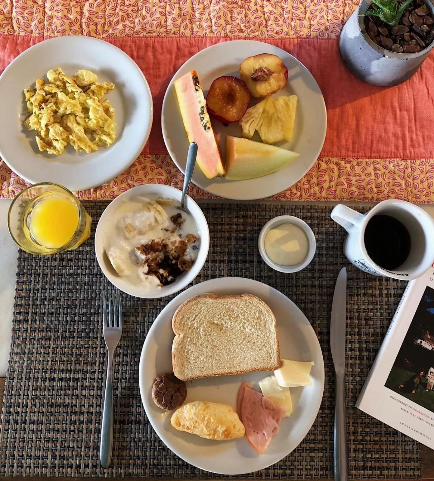 Breakfast in Pousada Casa da Lagoa