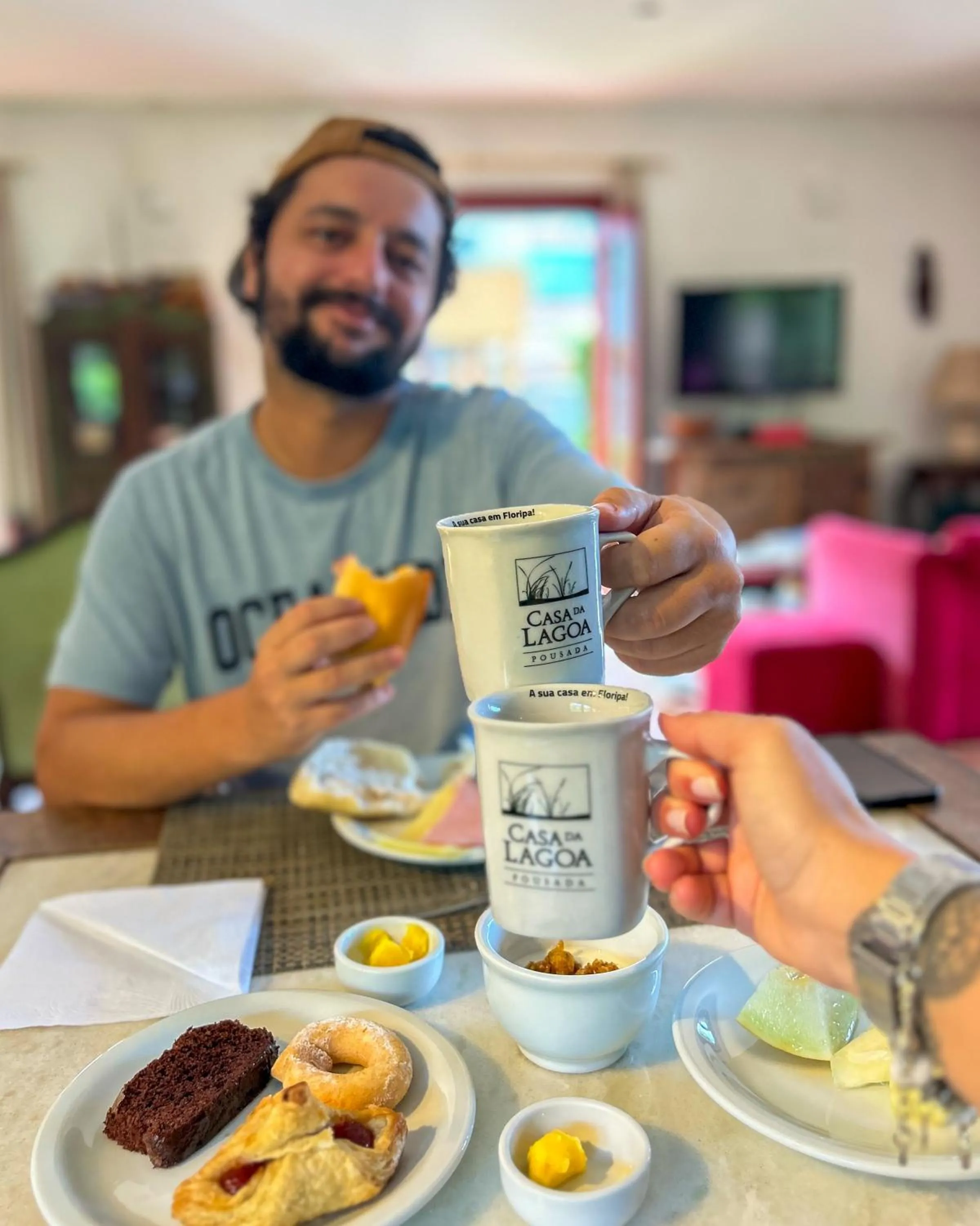 Breakfast in Pousada Casa da Lagoa