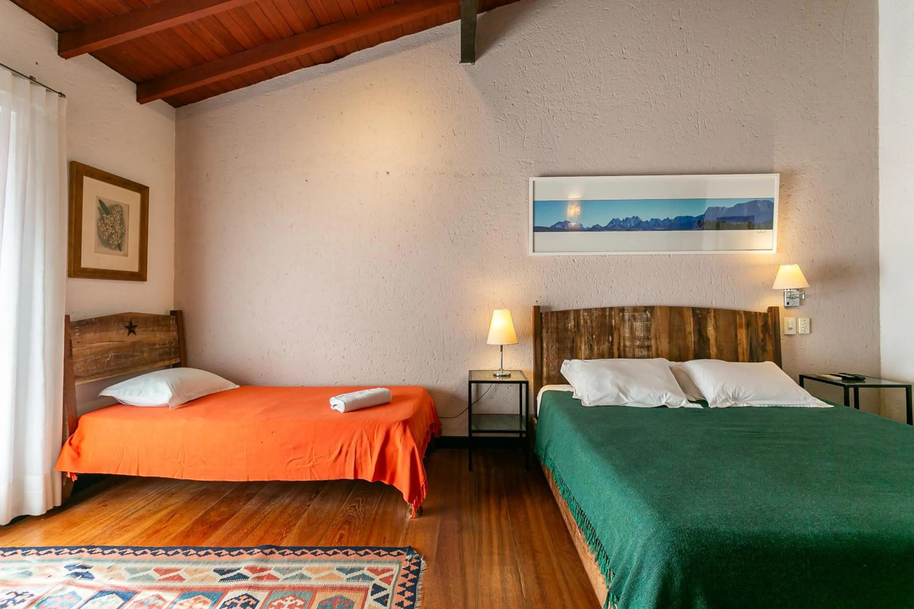 Bed in Pousada Casa da Lagoa