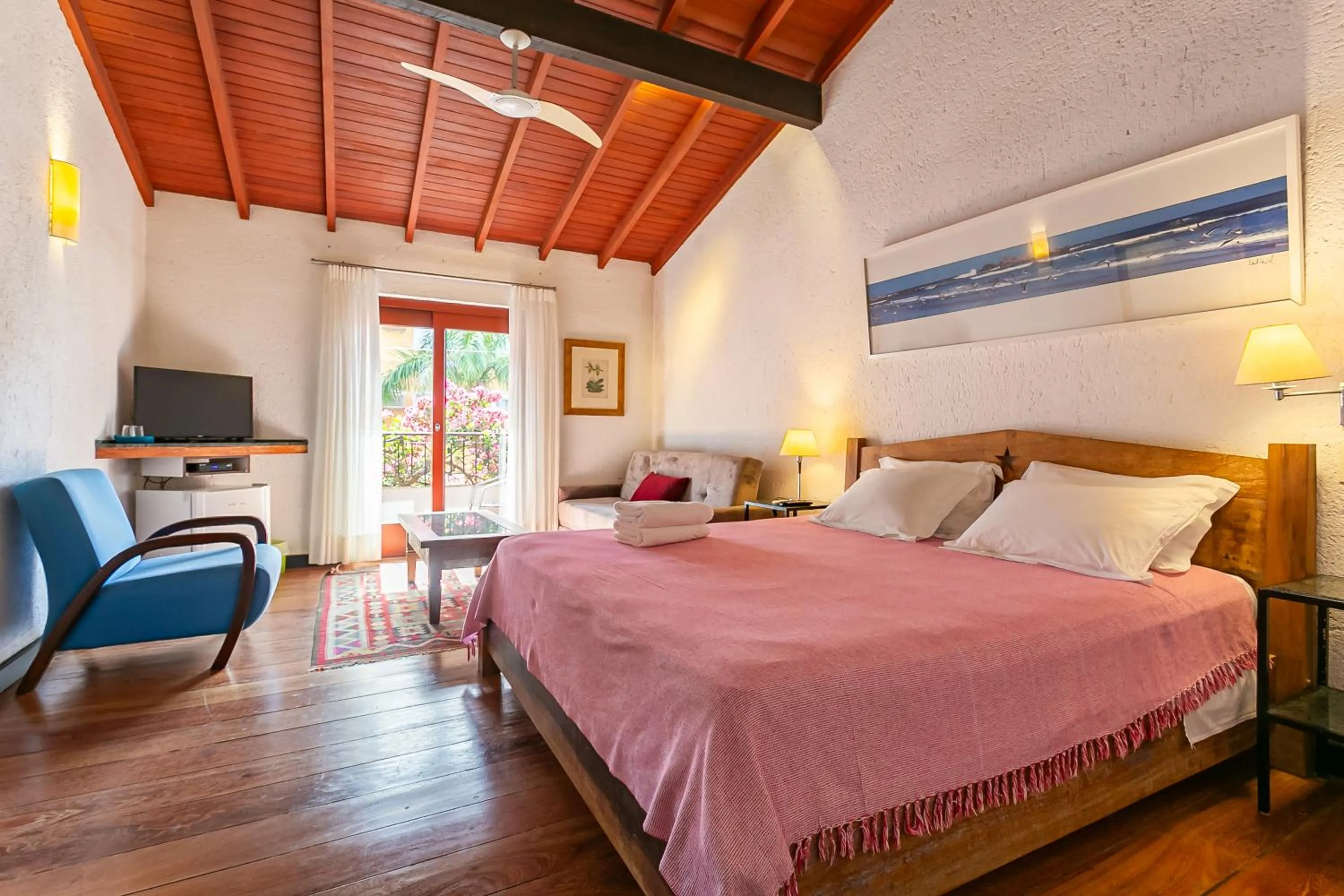 Bed in Pousada Casa da Lagoa