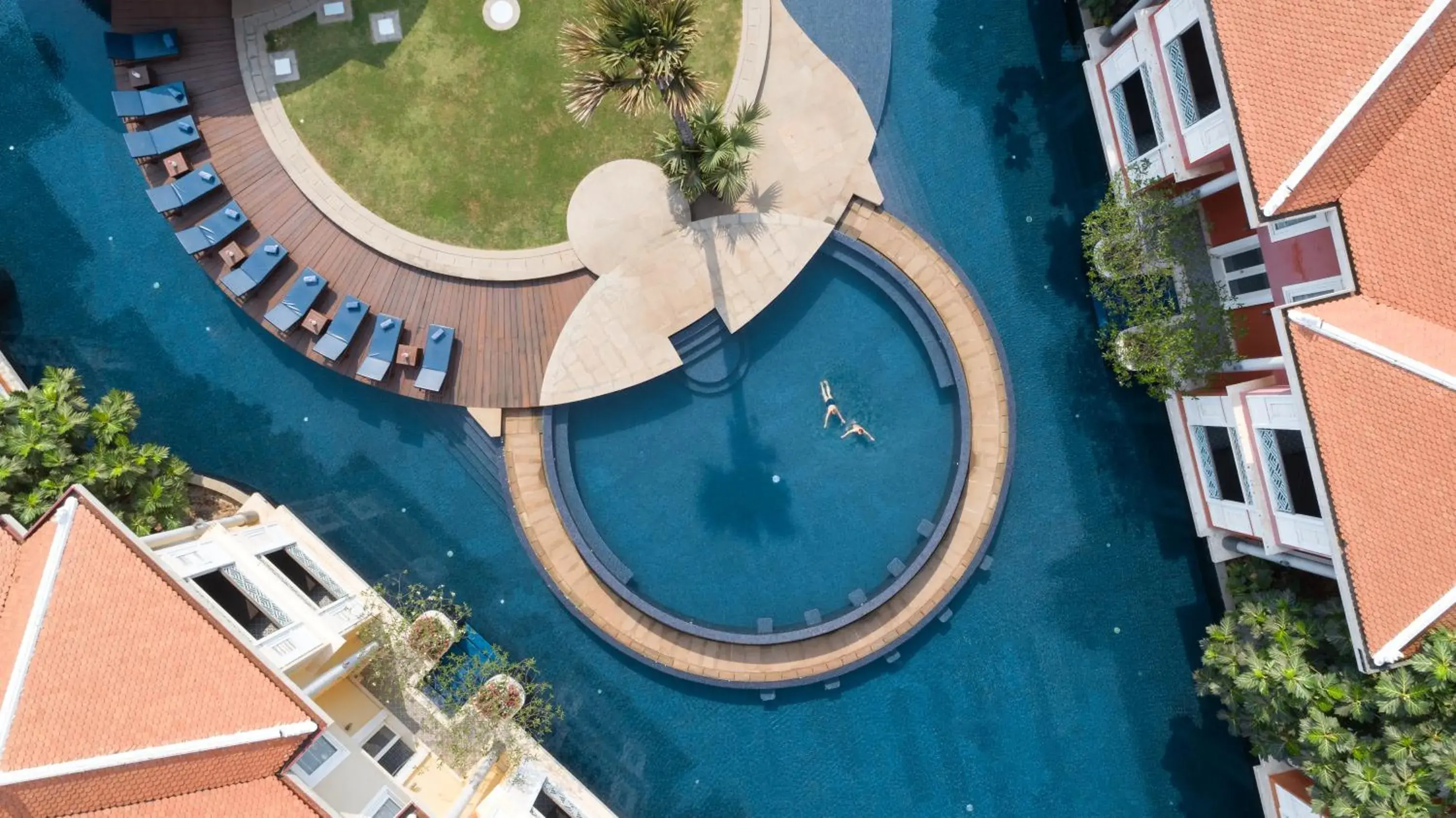 Pool view in Memoire Palace Resort & Spa Pool view in Memoire Palace Resort & Spa