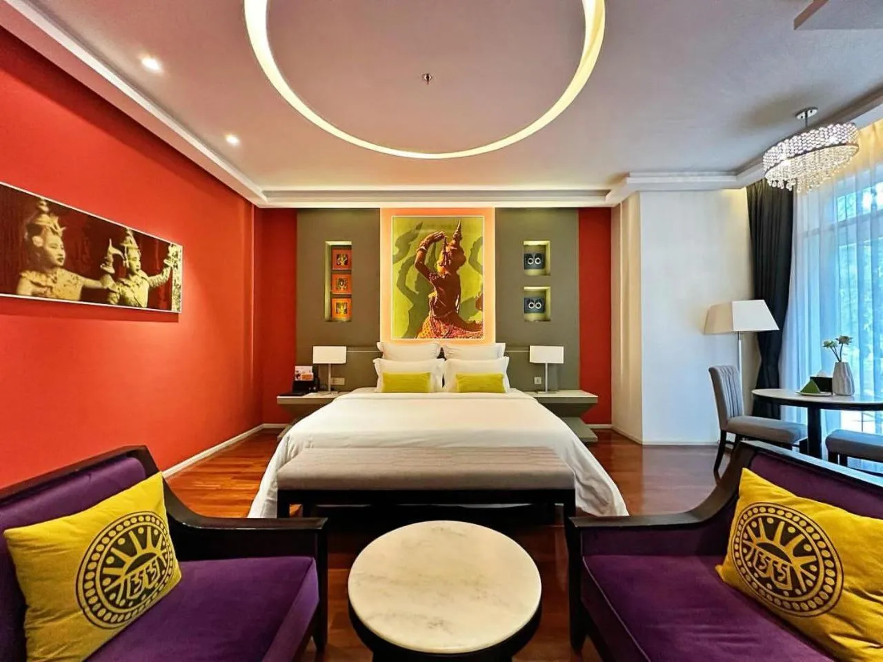 View (from property/room), Bed in Memoire Palace Resort & Spa