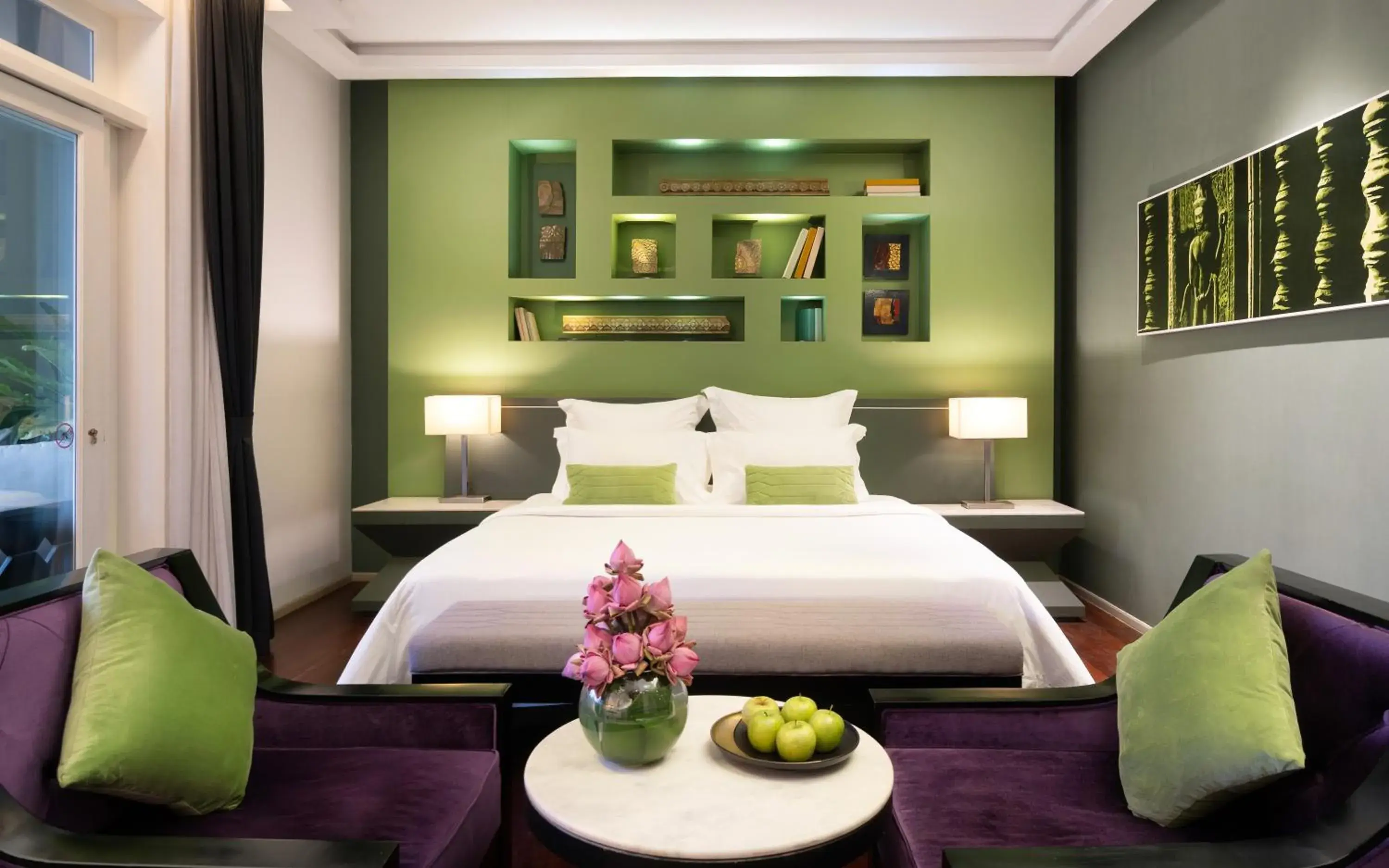 View (from property/room), Bed in Memoire Palace Resort & Spa View (from property/room), Bed in Memoire Palace Resort & Spa