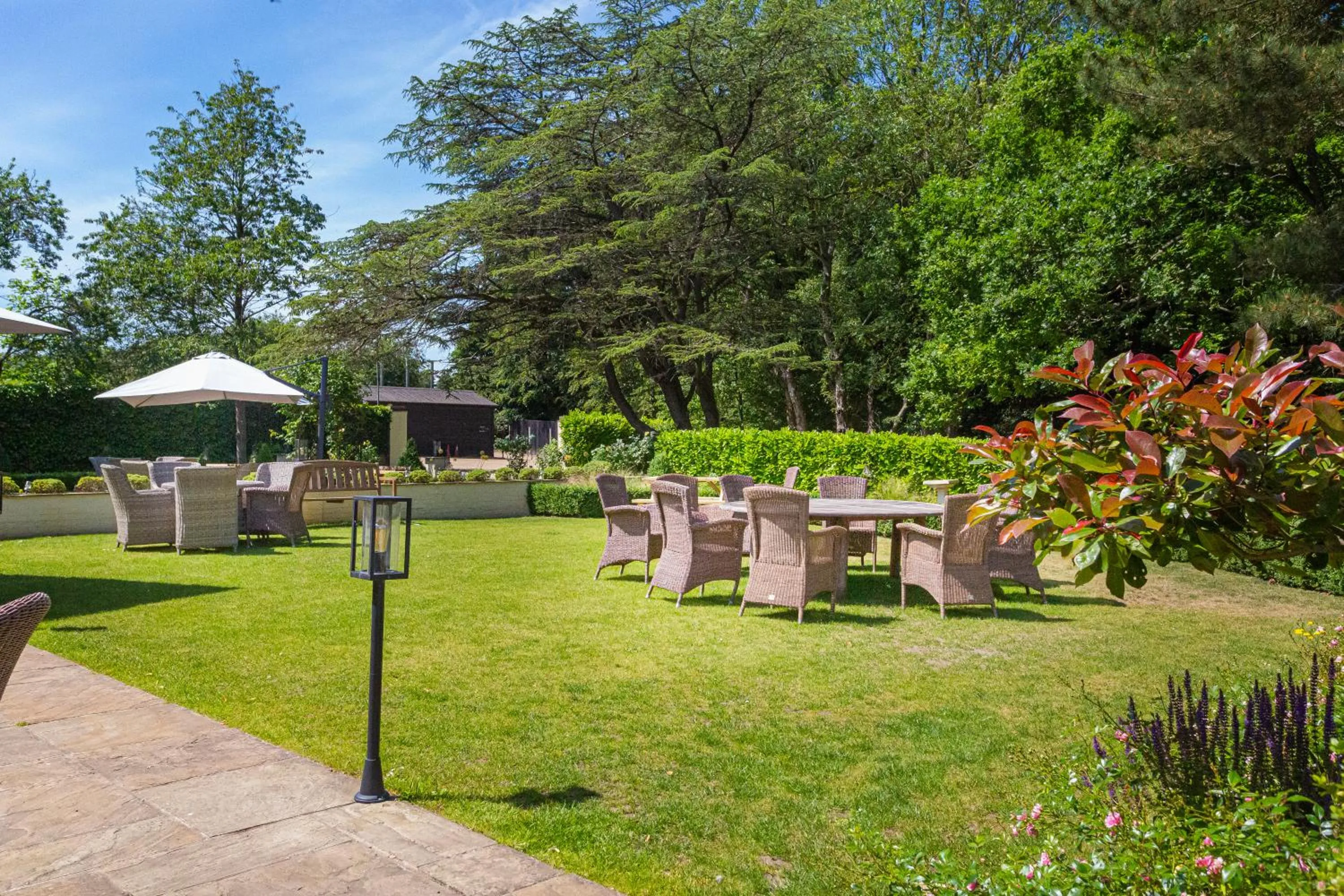 Garden in The Pheasant Hotel, Holt, Norfolk - The Coaching Inn Group