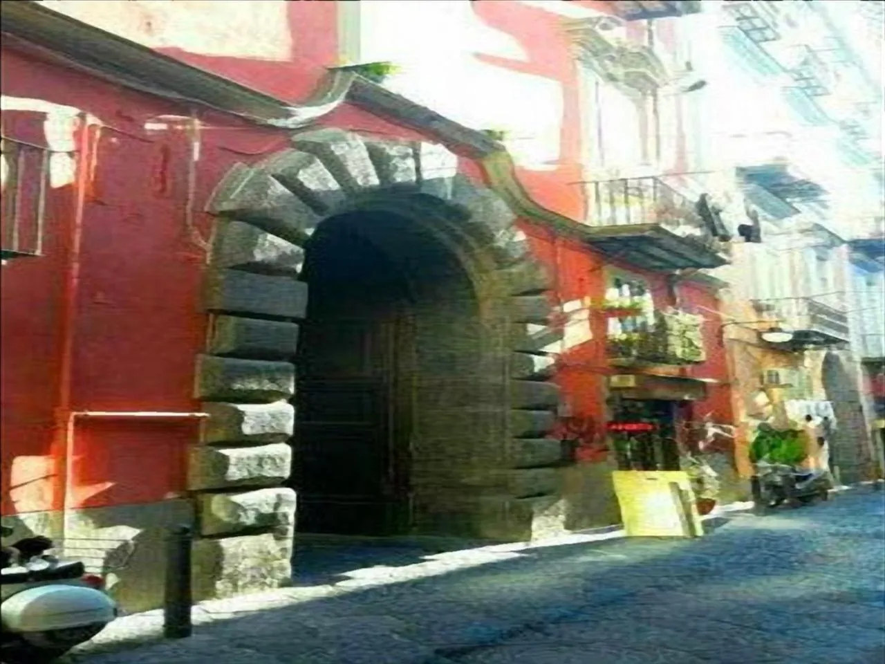 Facade/entrance in Casa Ornella Napoli