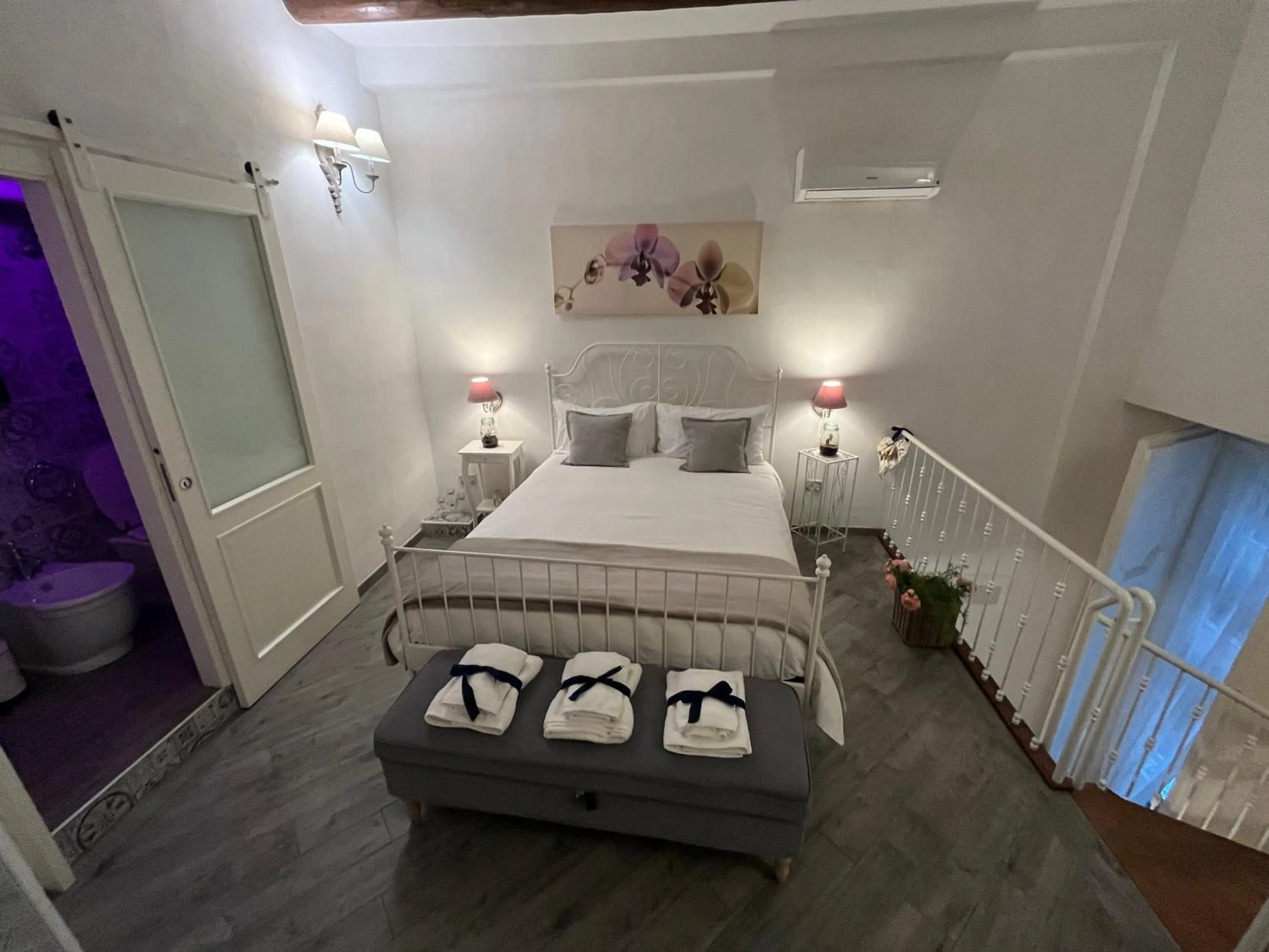 Bedroom, Bed in Casa Ornella Napoli