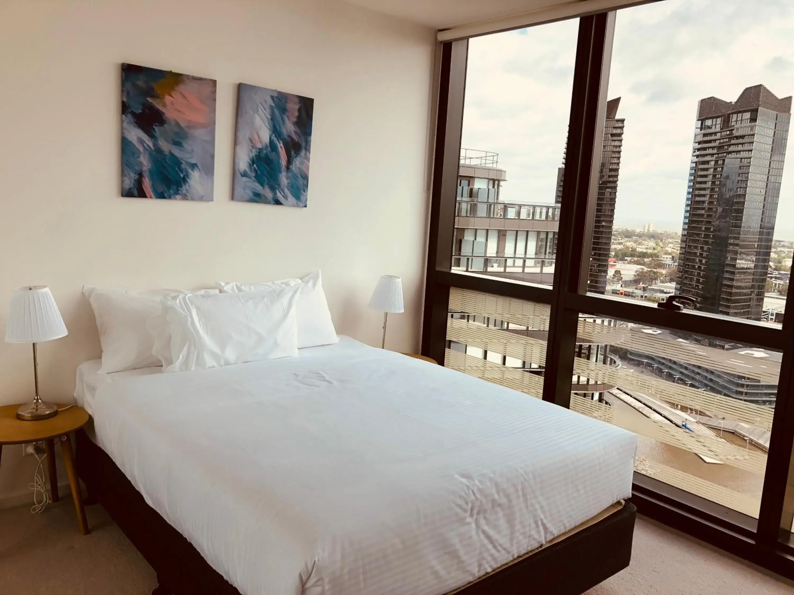 Bedroom in Winston Apartments Docklands Bedroom in Winston Apartments Docklands