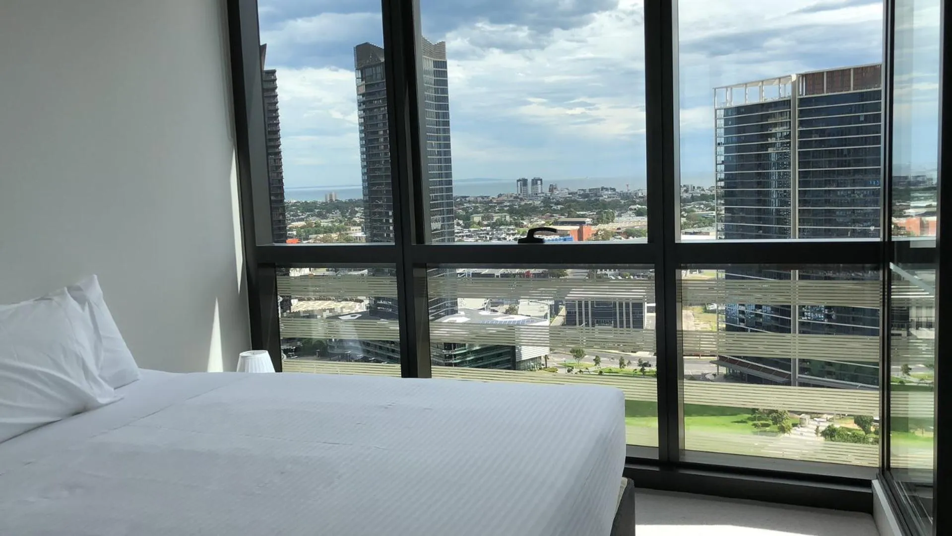 Bedroom in Winston Apartments Docklands
