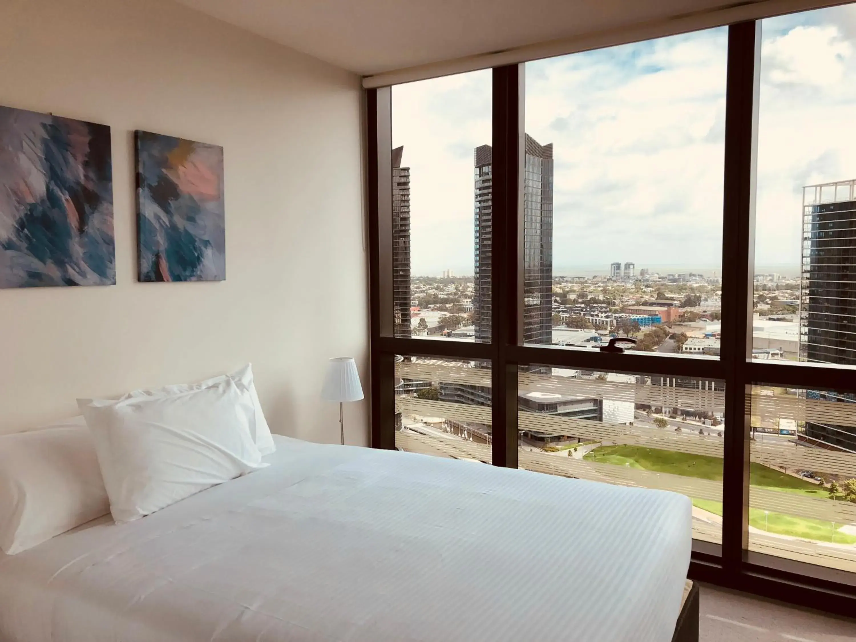 Bedroom in Winston Apartments Docklands Bedroom in Winston Apartments Docklands