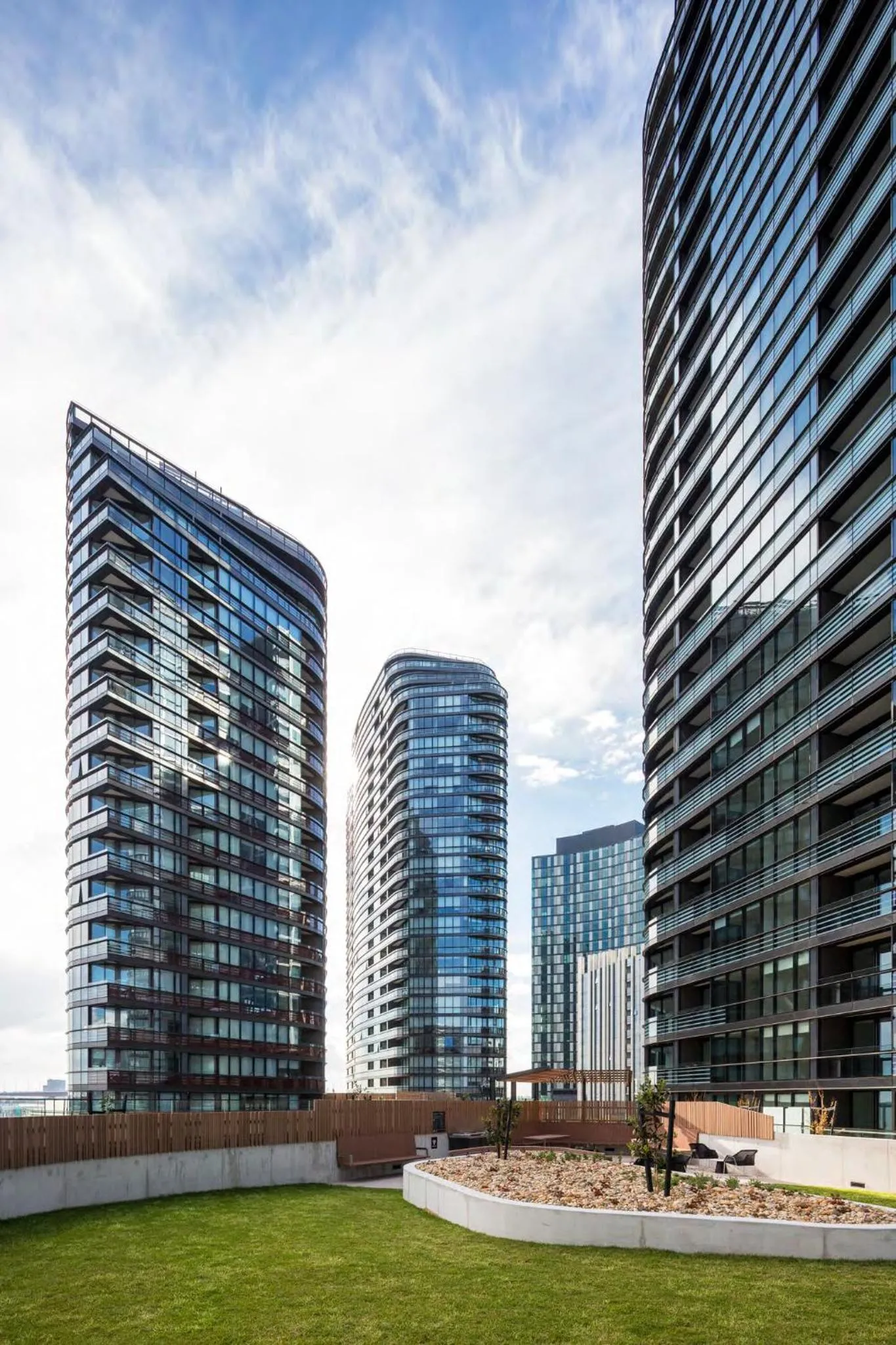 Property building in Winston Apartments Docklands