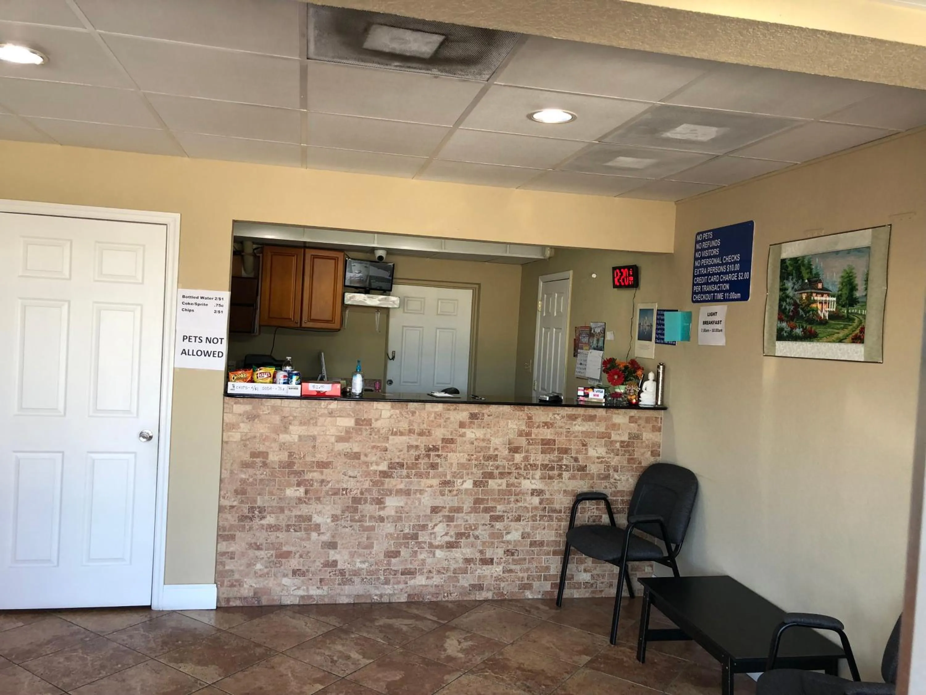 Lobby or reception in La Bella Inn