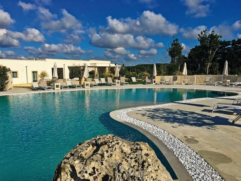 Pool view in Agriturismo Vigna Corallo