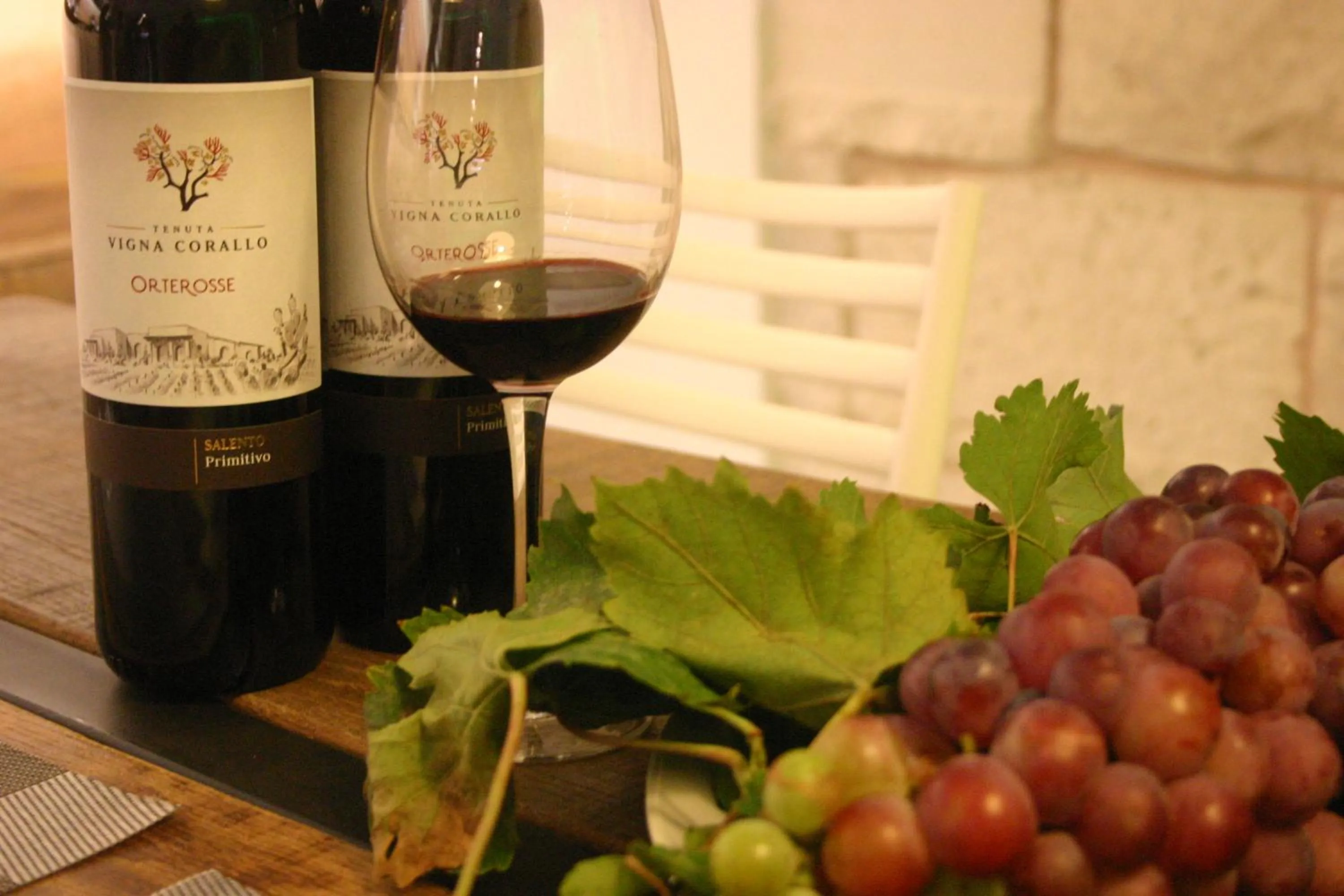 Food and drinks in Agriturismo Vigna Corallo