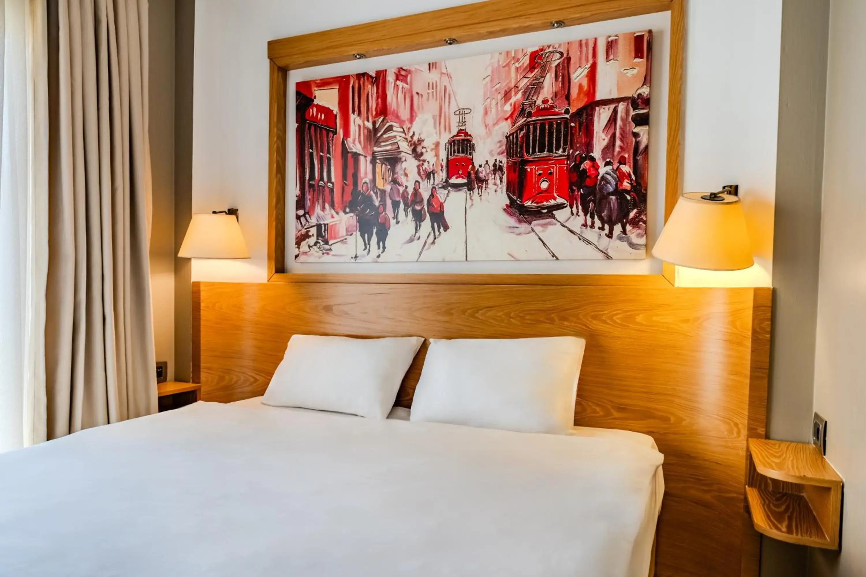 Bed in Beyoglu MLS Hotel Bed in Beyoglu MLS Hotel