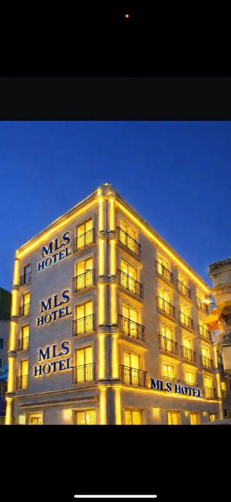 Property building in Beyoglu MLS Hotel Property building in Beyoglu MLS Hotel