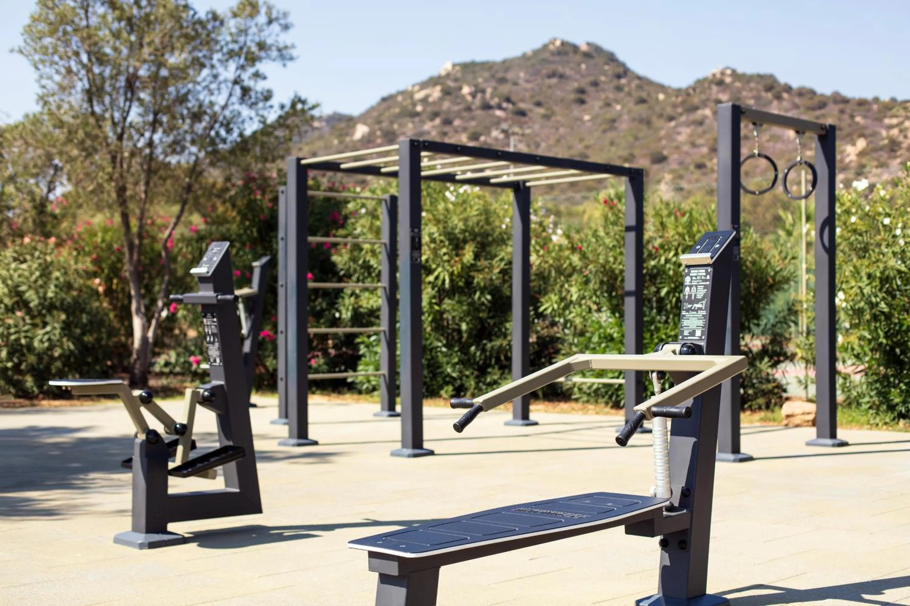 Fitness centre/facilities in Spiagge San Pietro, a charming & relaxing resort