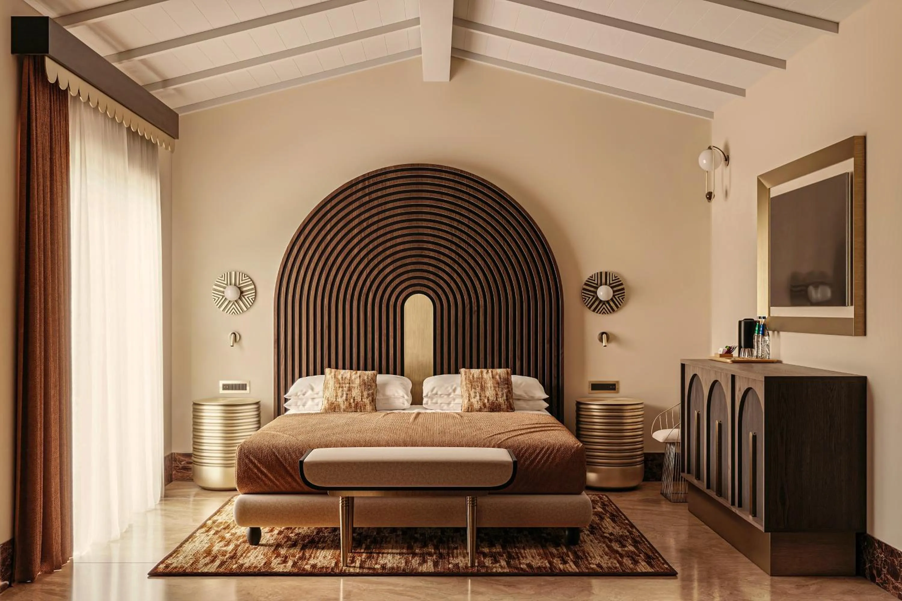 Bedroom in Spiagge San Pietro, a charming & relaxing resort