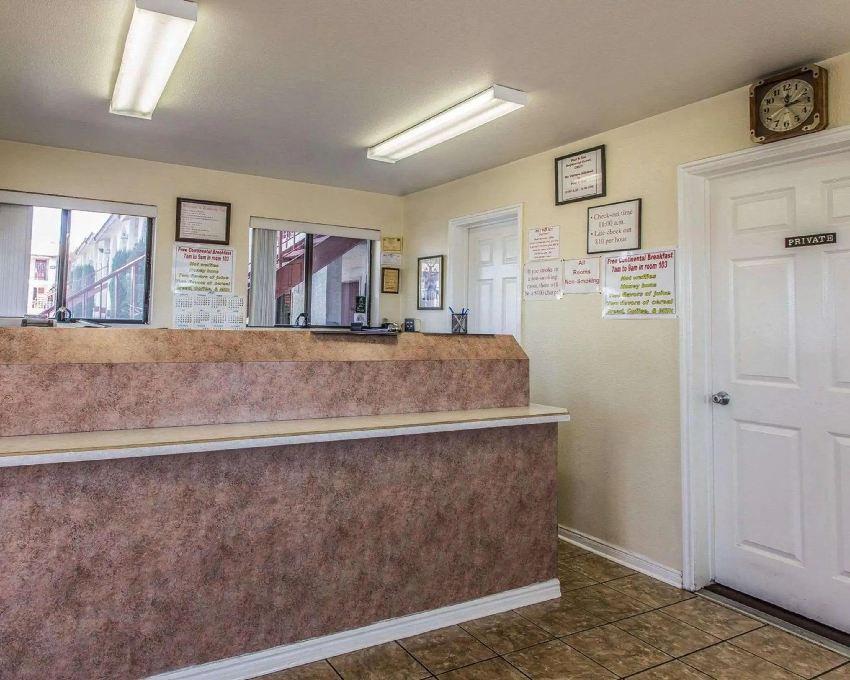 Lobby or reception in Rodeway Inn Hurricane - Zion National Park Area Lobby or reception in Rodeway Inn Hurricane - Zion National Park Area
