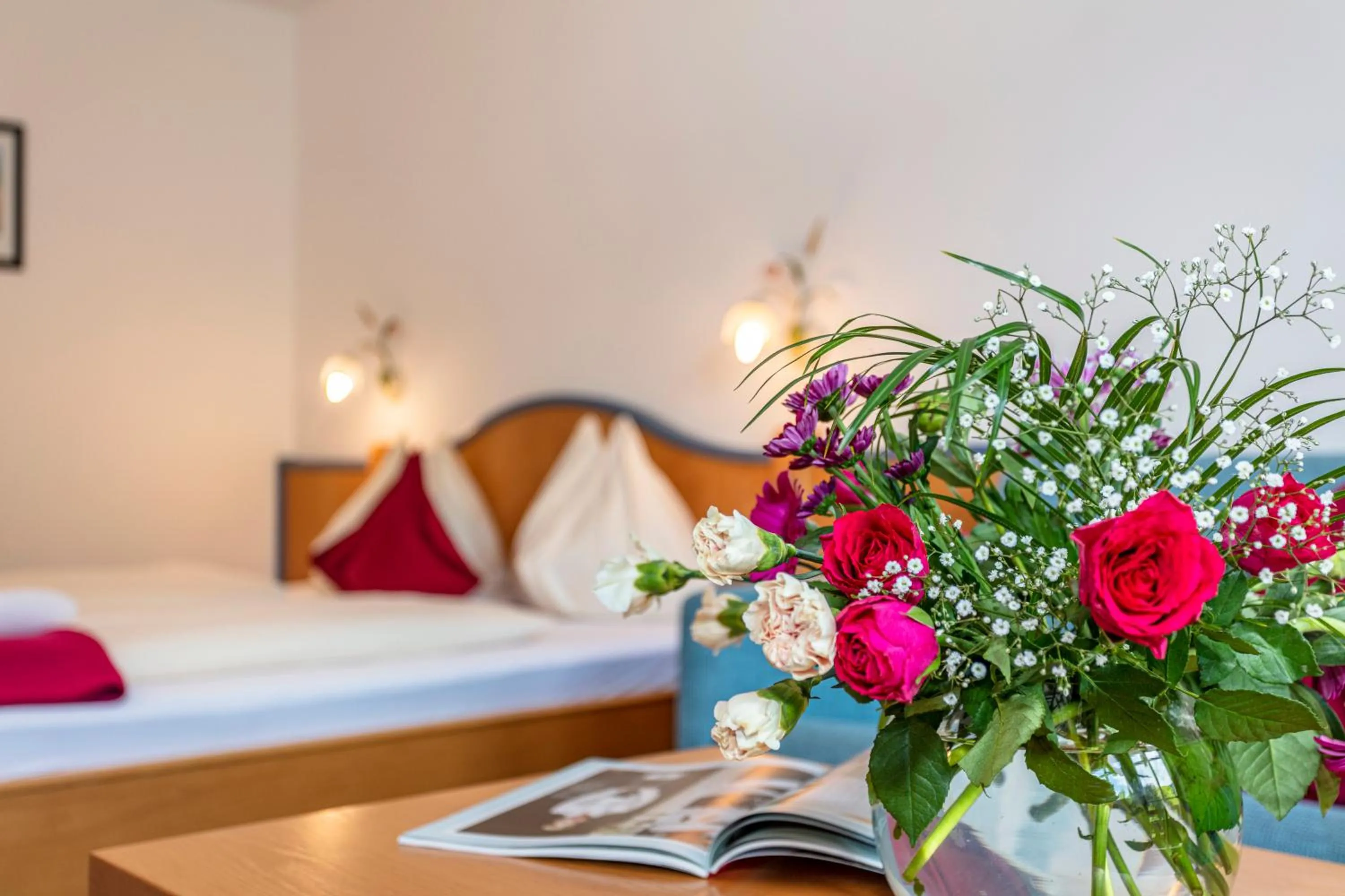 Photo of the whole room, Bed in Hotel Unser Unterberg