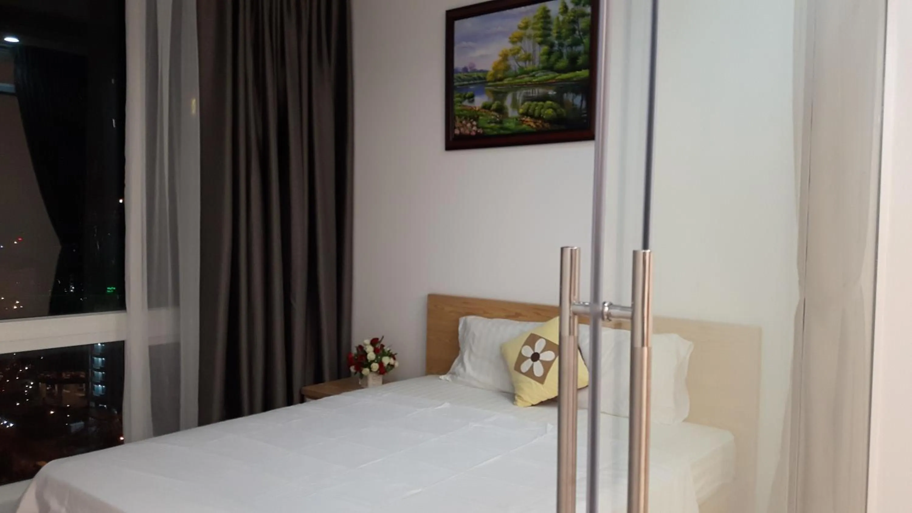 Bed in The Grand Condotel