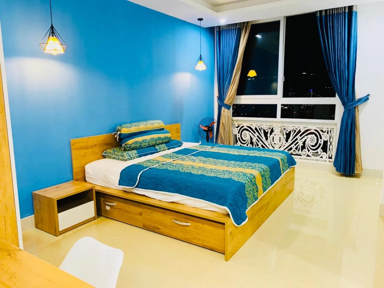 Bed in The Grand Condotel