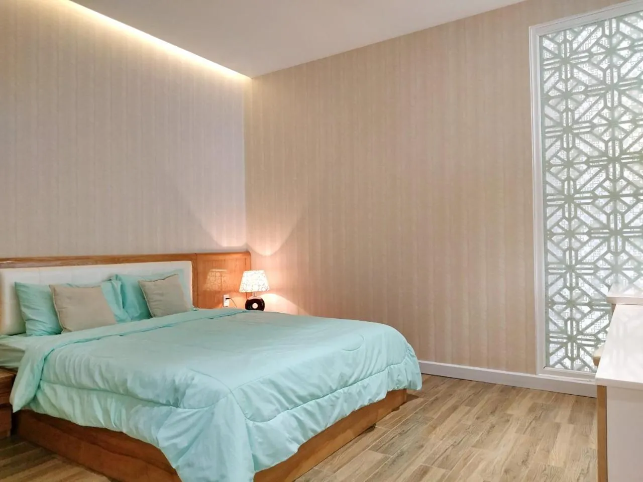 Bed in The Grand Condotel