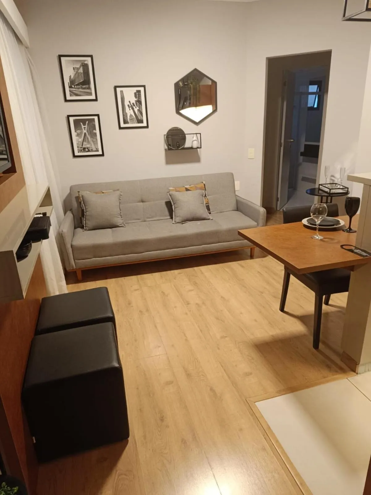 Living room in H4 La Residence Paulista