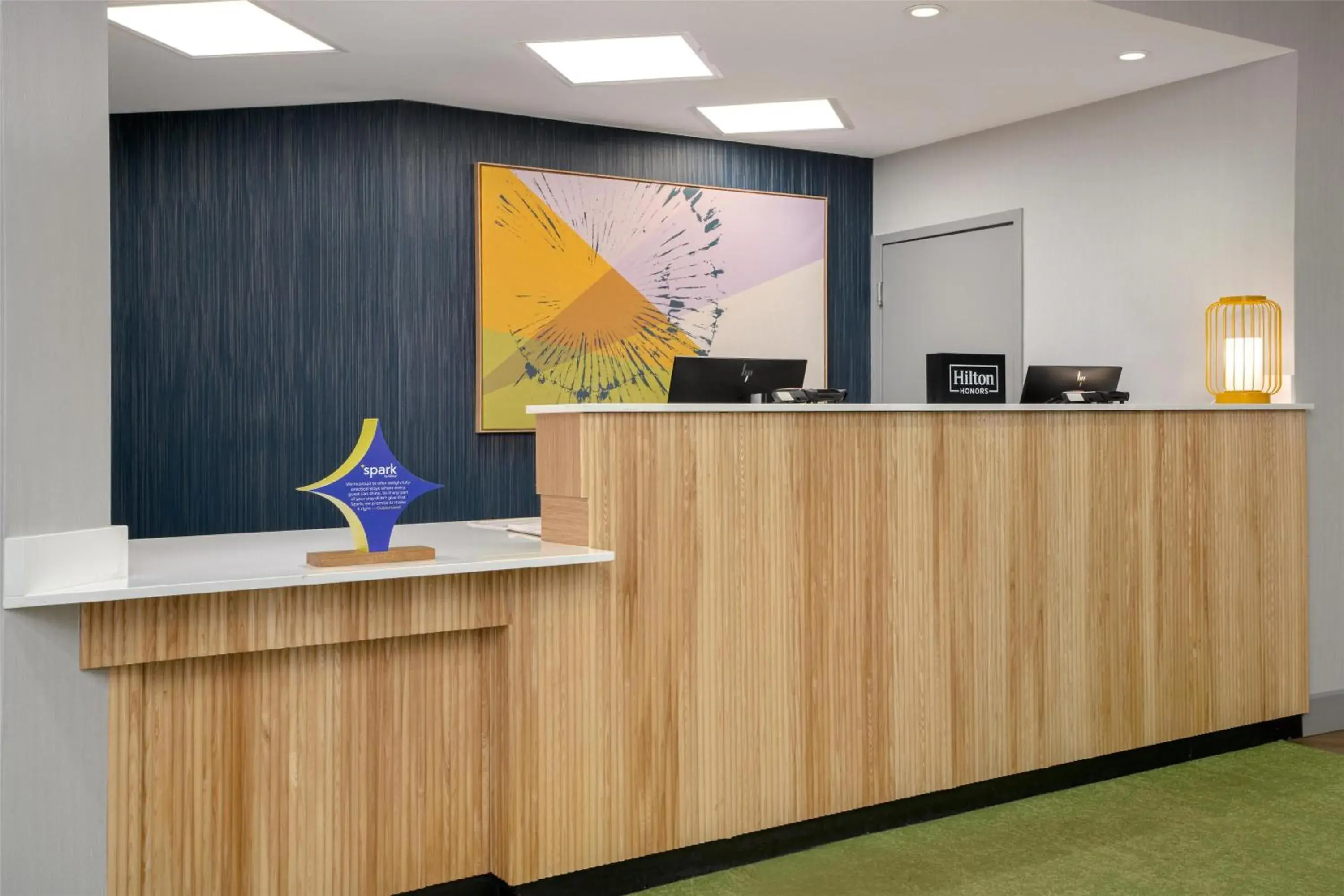 Lobby or reception in Spark by Hilton Rahway Lobby or reception in Spark by Hilton Rahway