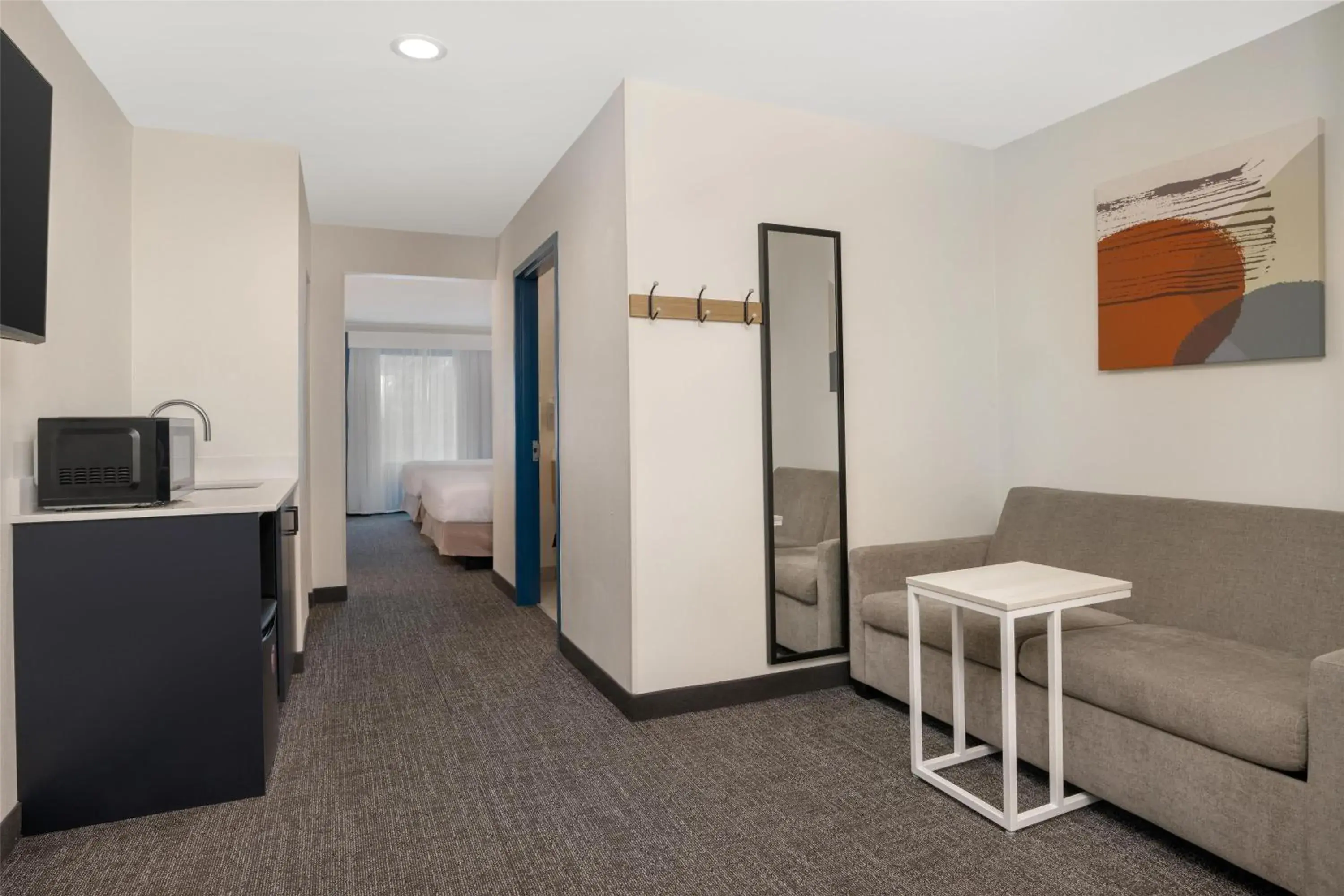 Living room in Spark by Hilton Rahway Living room in Spark by Hilton Rahway