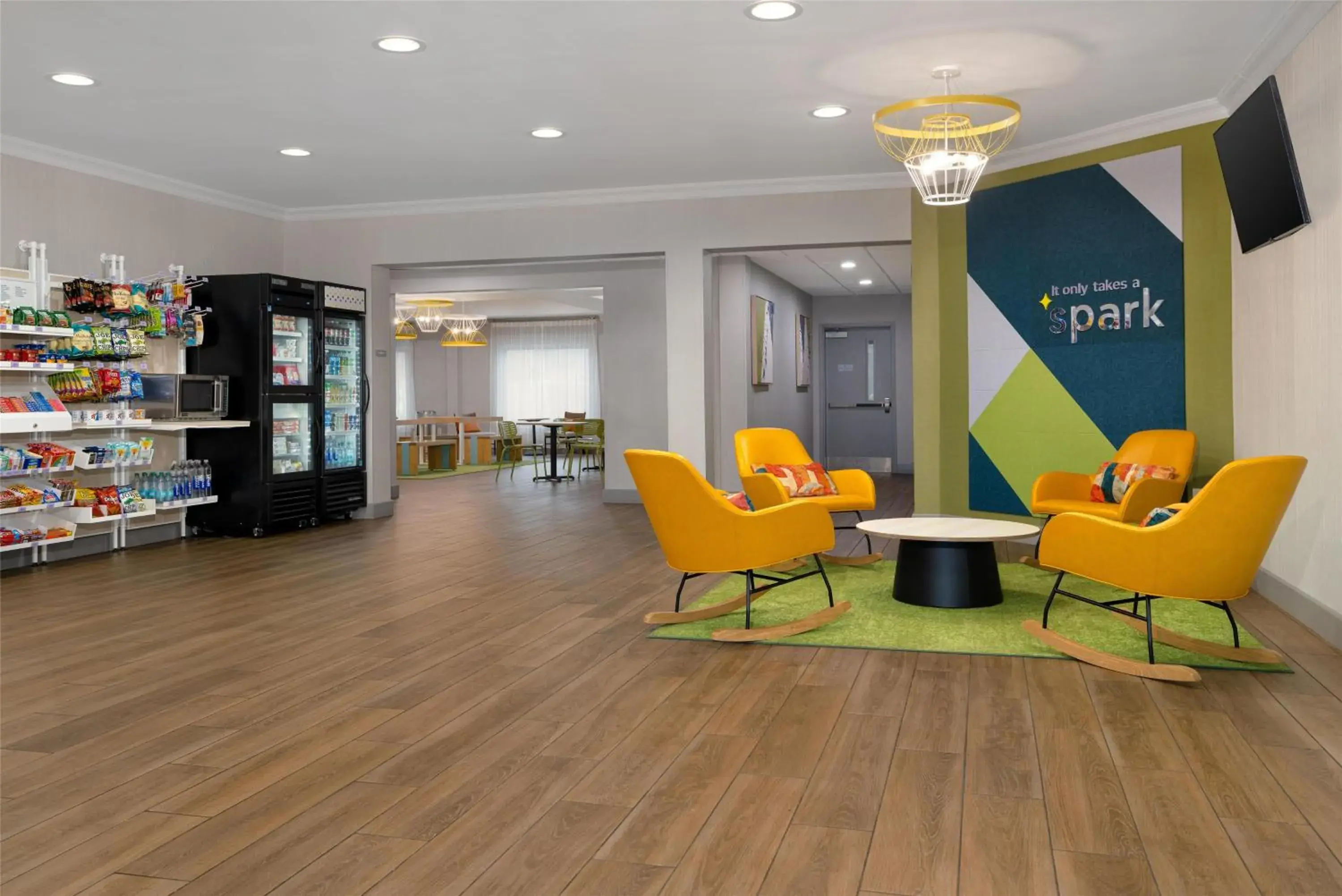Lobby or reception in Spark by Hilton Rahway Lobby or reception in Spark by Hilton Rahway