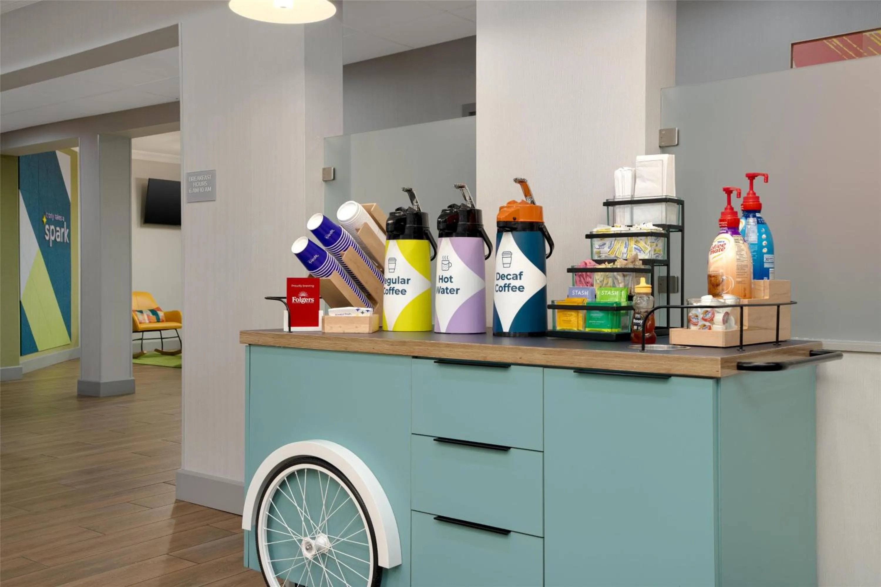 Lobby or reception in Spark by Hilton Rahway