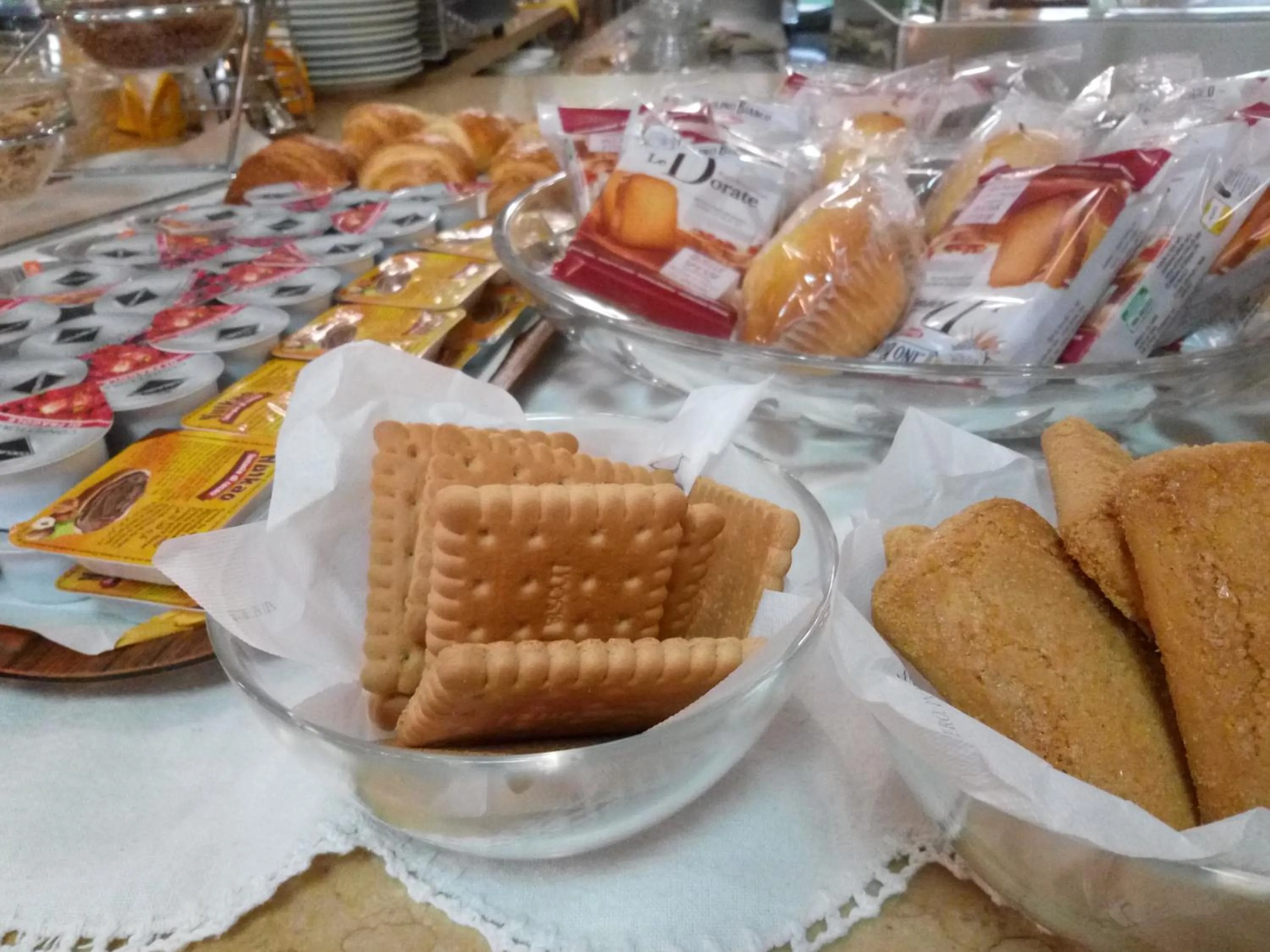 Continental breakfast in Hotel Giada