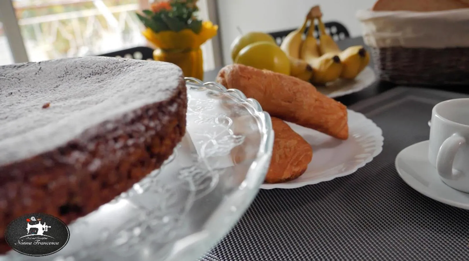 Italian breakfast in Nonna Francesca